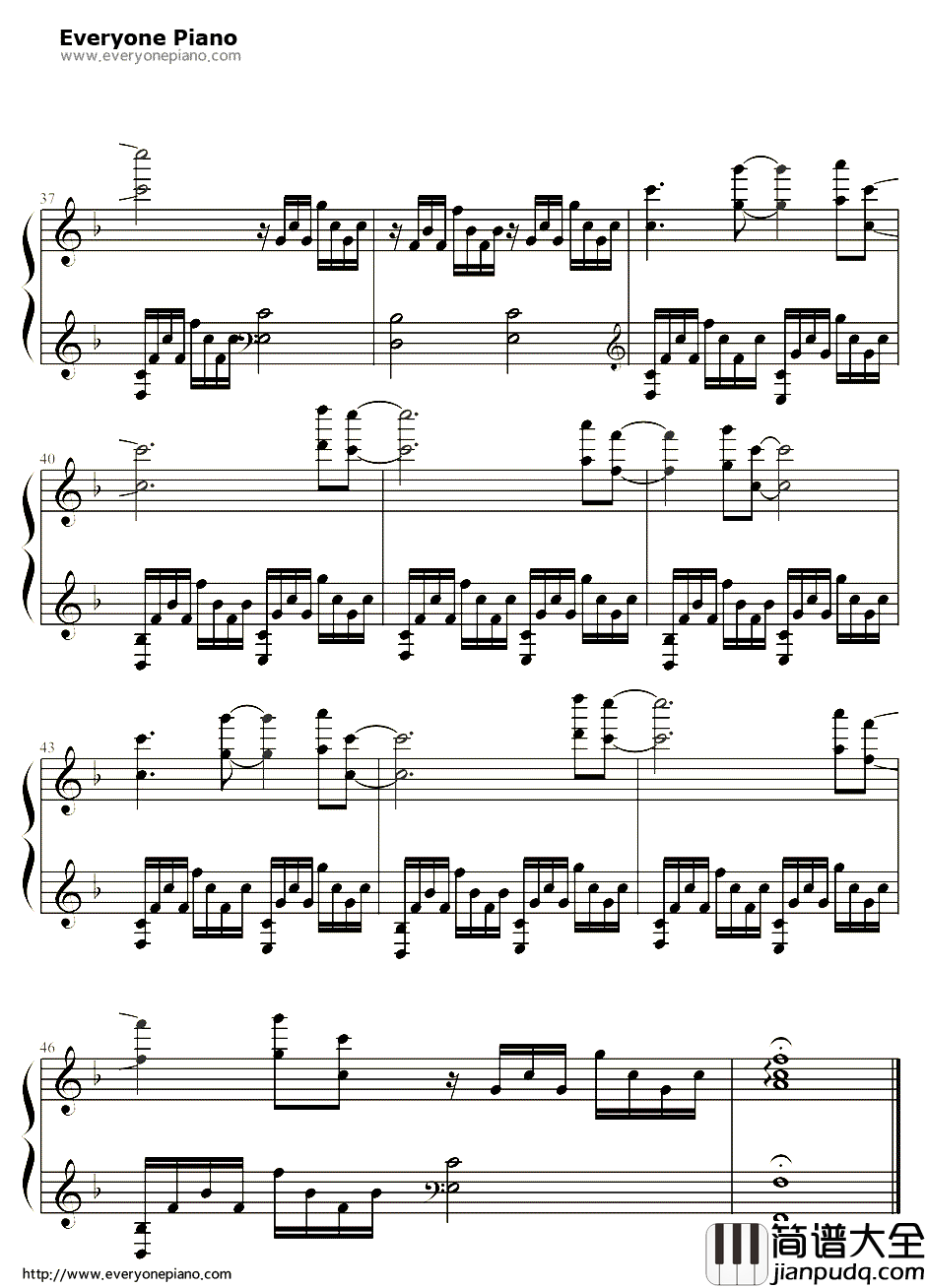 Positive_Outlook钢琴谱_Diavid_Hoffner_神州十号发射成功BGM