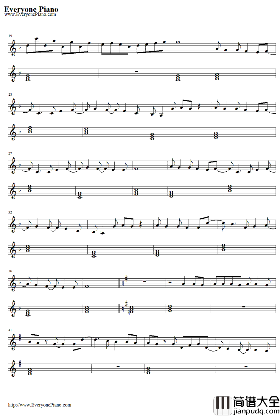 Shine_Days钢琴谱_GirlsDeadMonster（LiSA）_AngelBeats!插曲