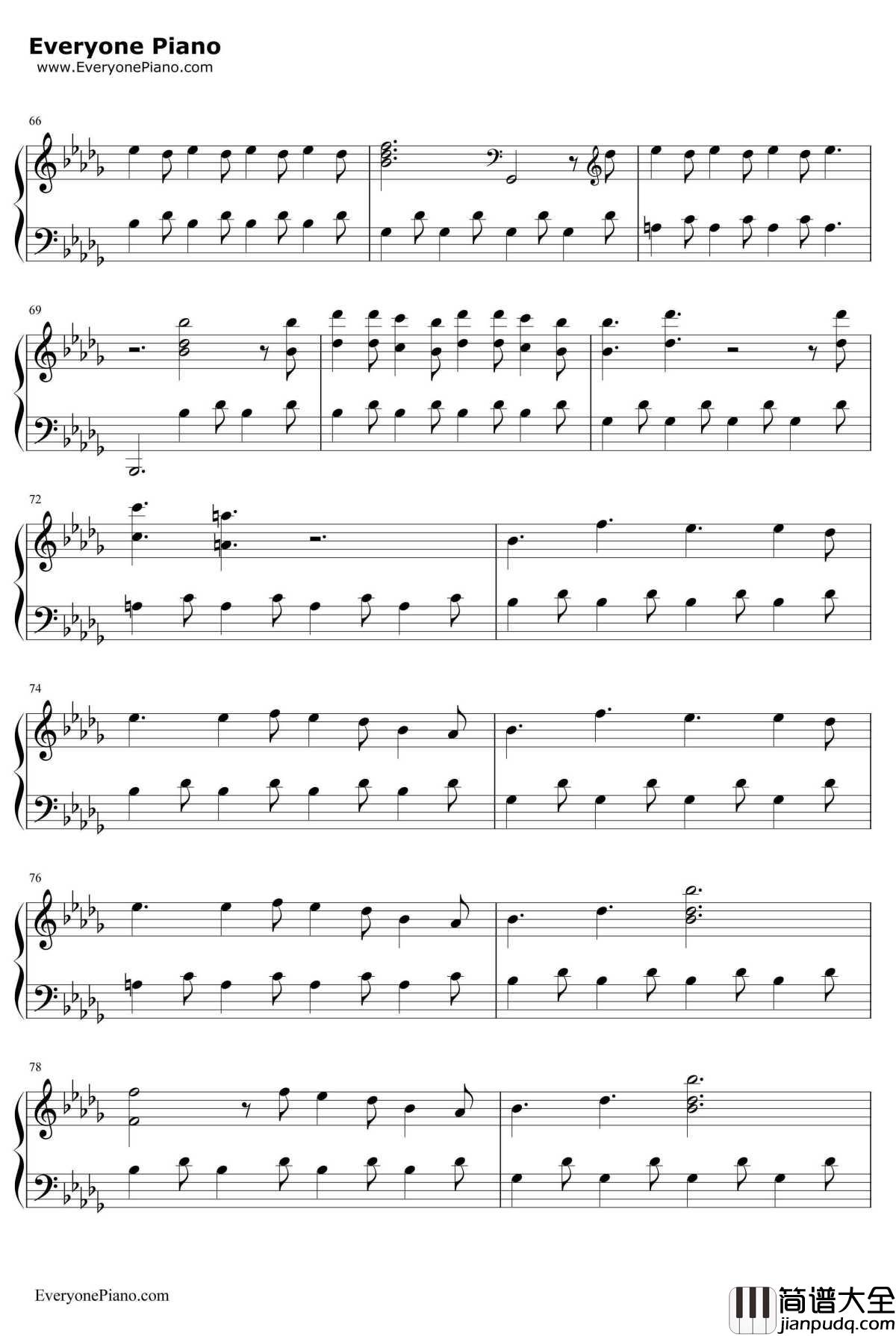 Believer钢琴谱_ImagineDragons