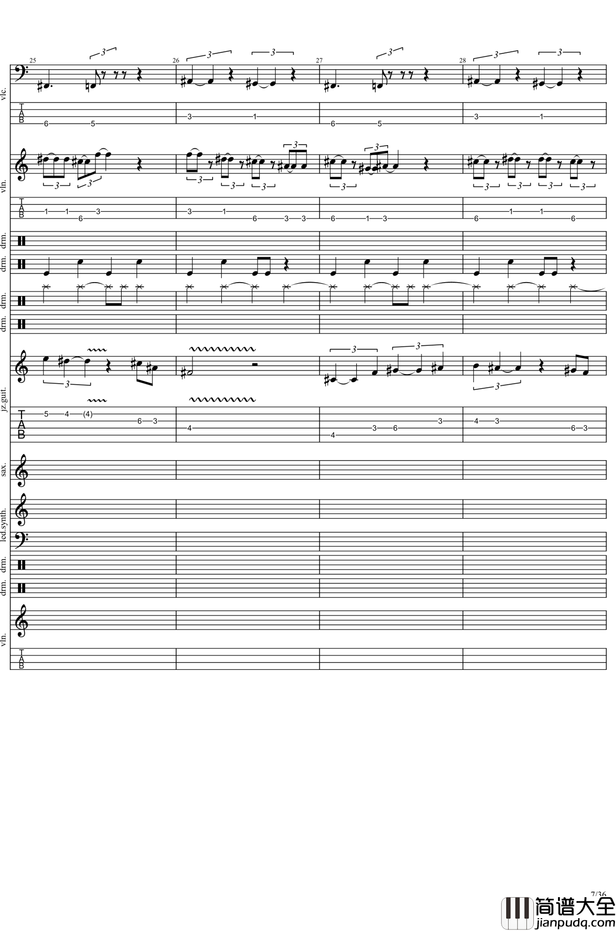 epic_sax_guy钢琴谱_ray_charles_hit_the_road_jack