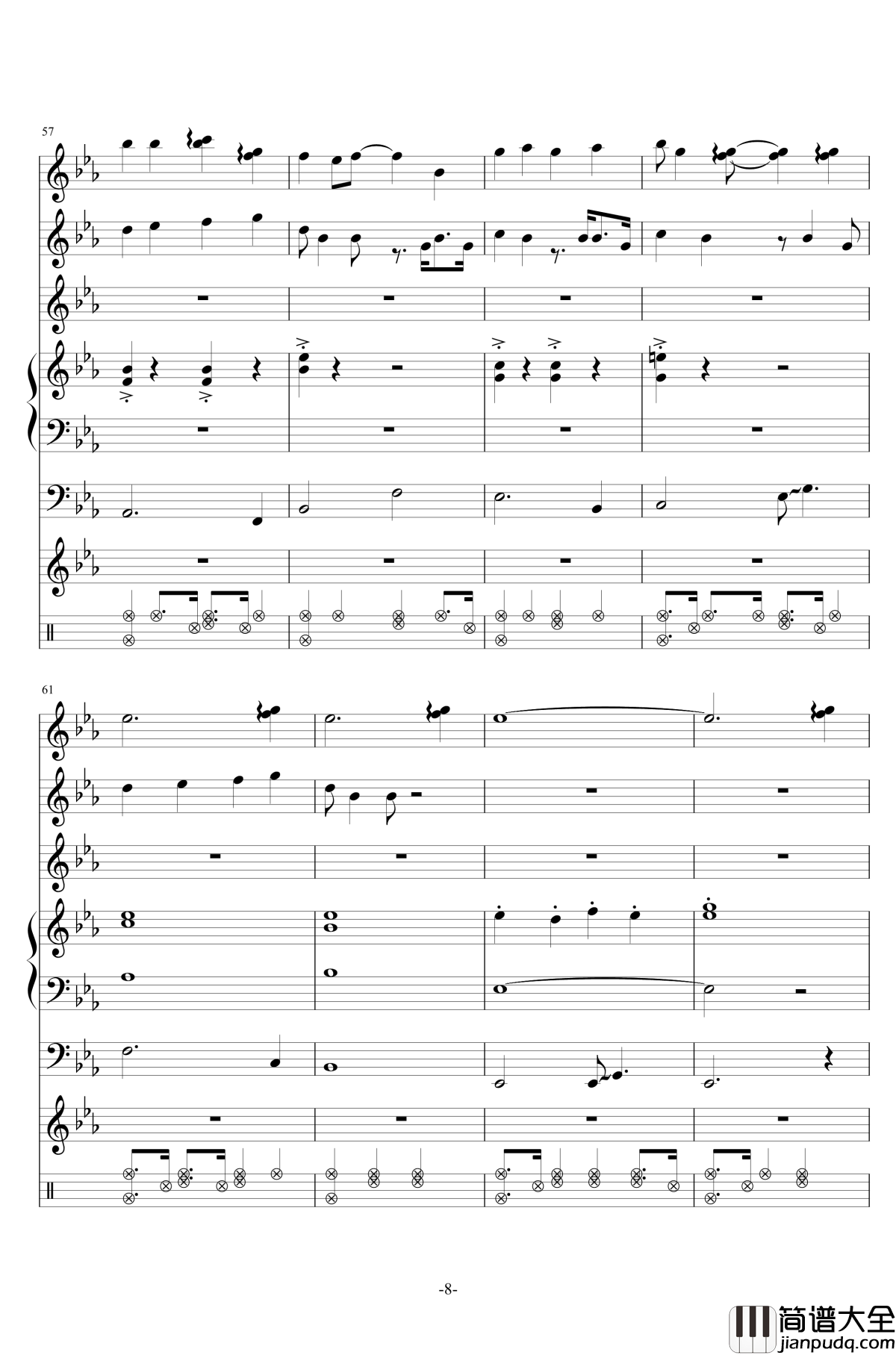 爸爸，你好钢琴谱__我的继父是偶像_片头曲_金莎