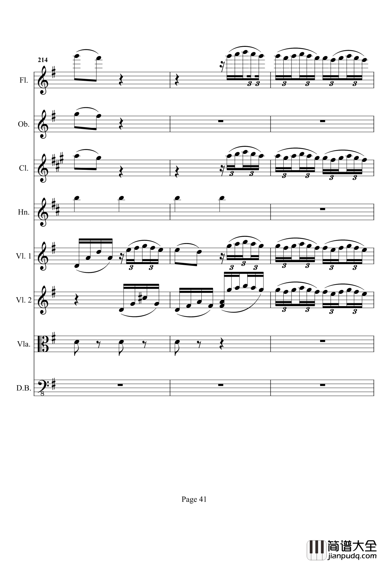 奏鸣曲之交响钢琴谱__第十首_Ⅰ_贝多芬_beethoven