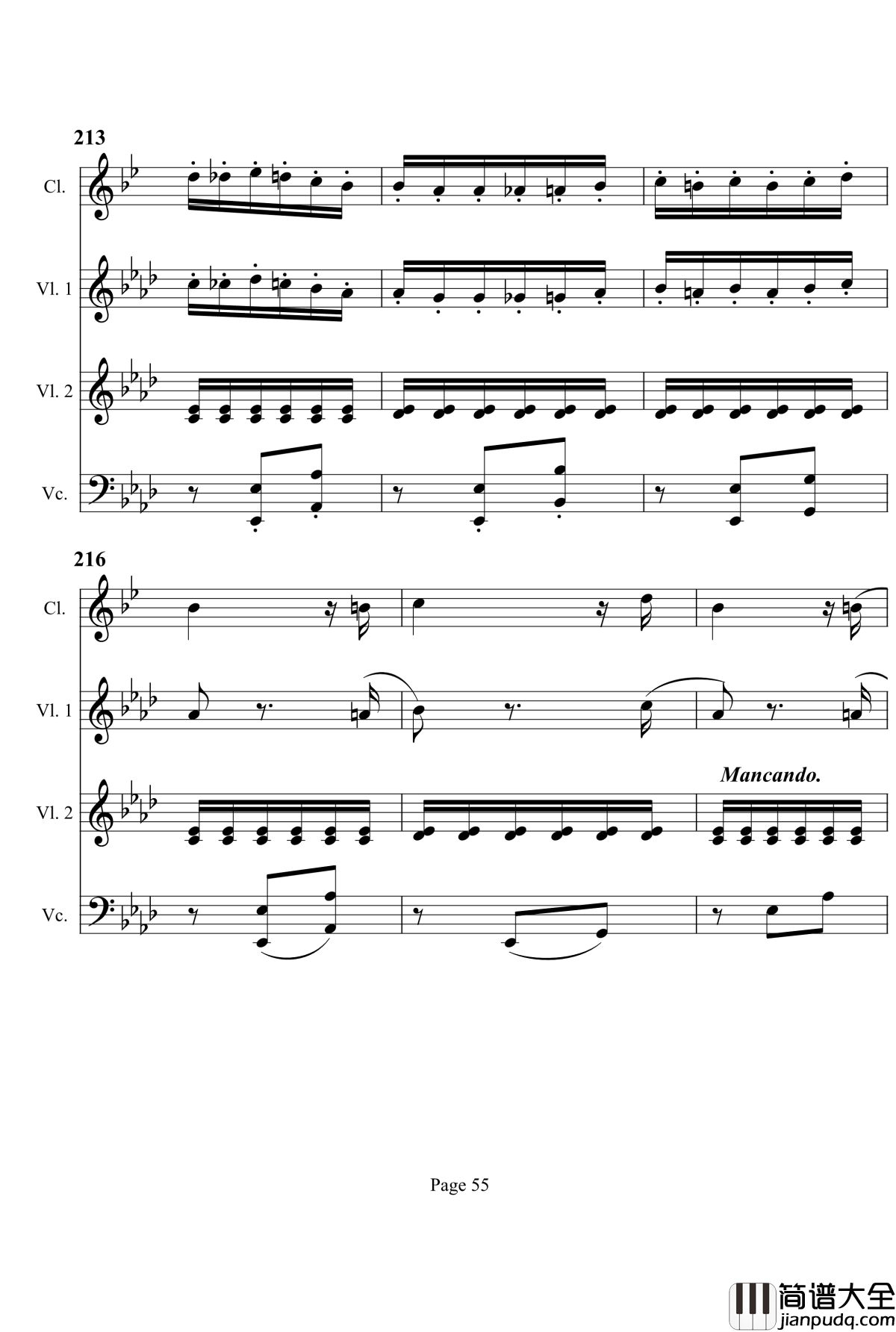 奏鸣曲之交响钢琴谱_第12首_Ⅰ_贝多芬_beethoven