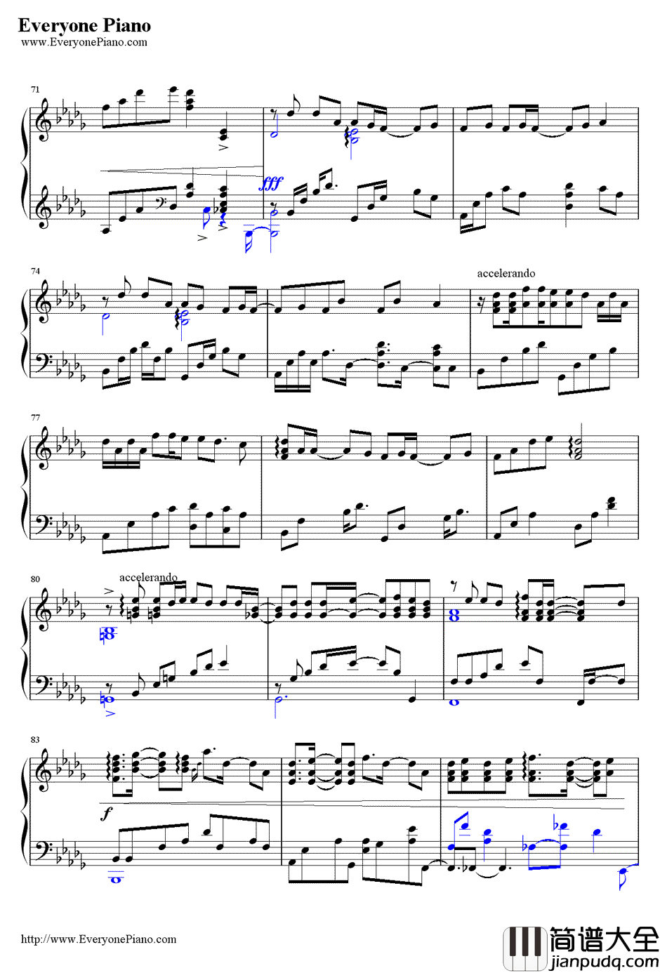Just_be_friends钢琴谱_巡音ルカ巡音流歌_触手猴版