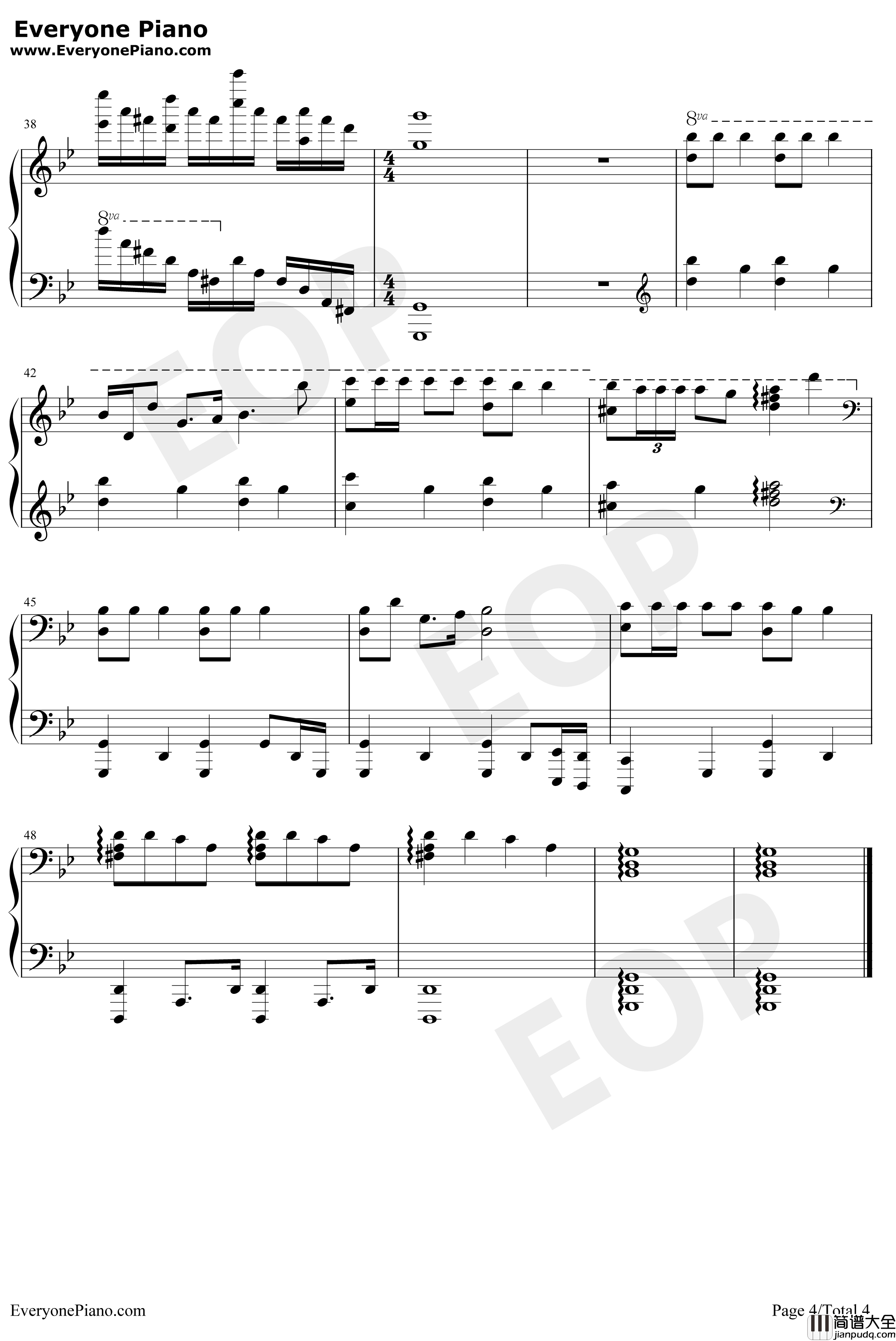 Jingle_Bells钢琴谱_JamesLordPierpont_爵士版