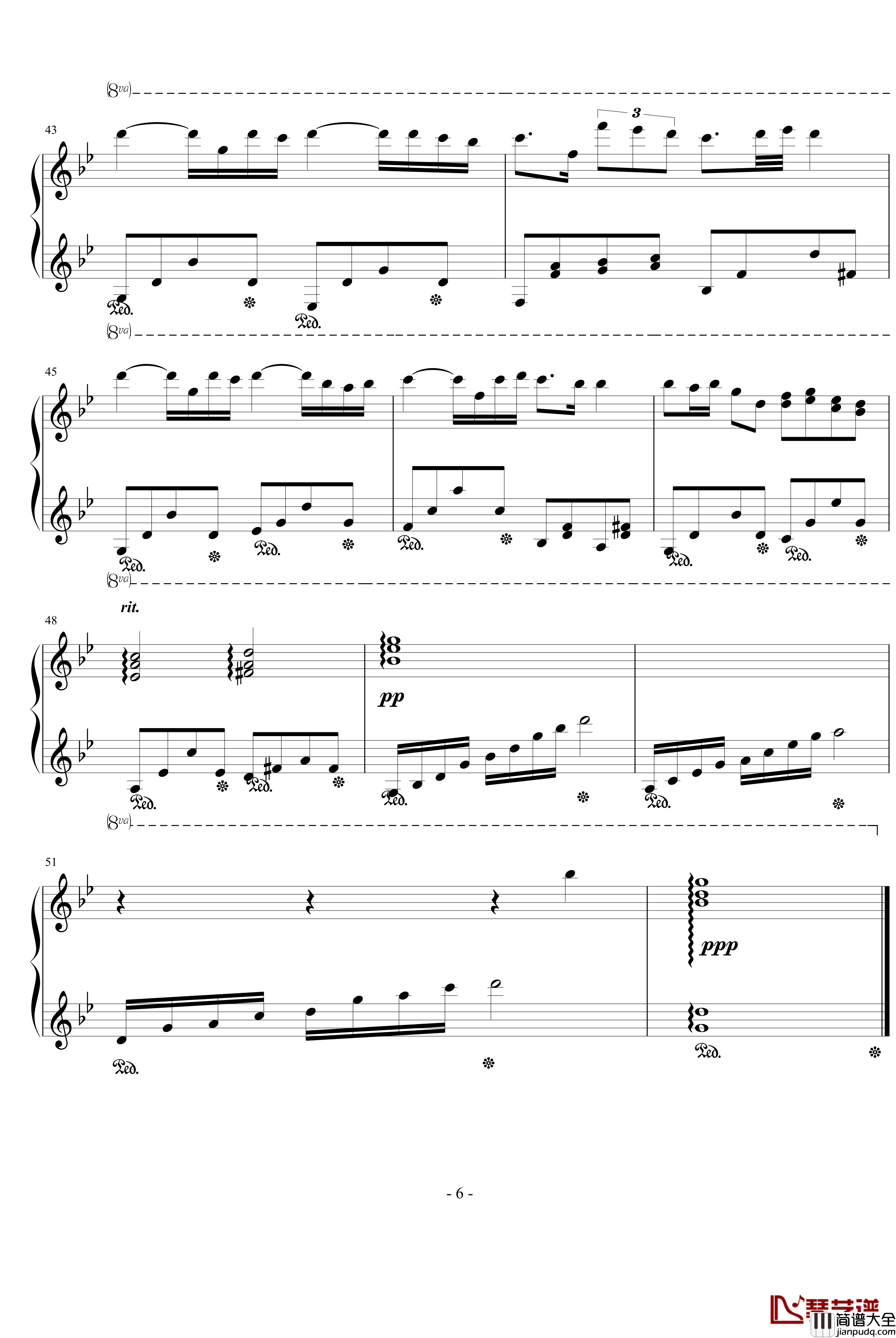 梦之祭钢琴谱_Ku.Klux.Klan