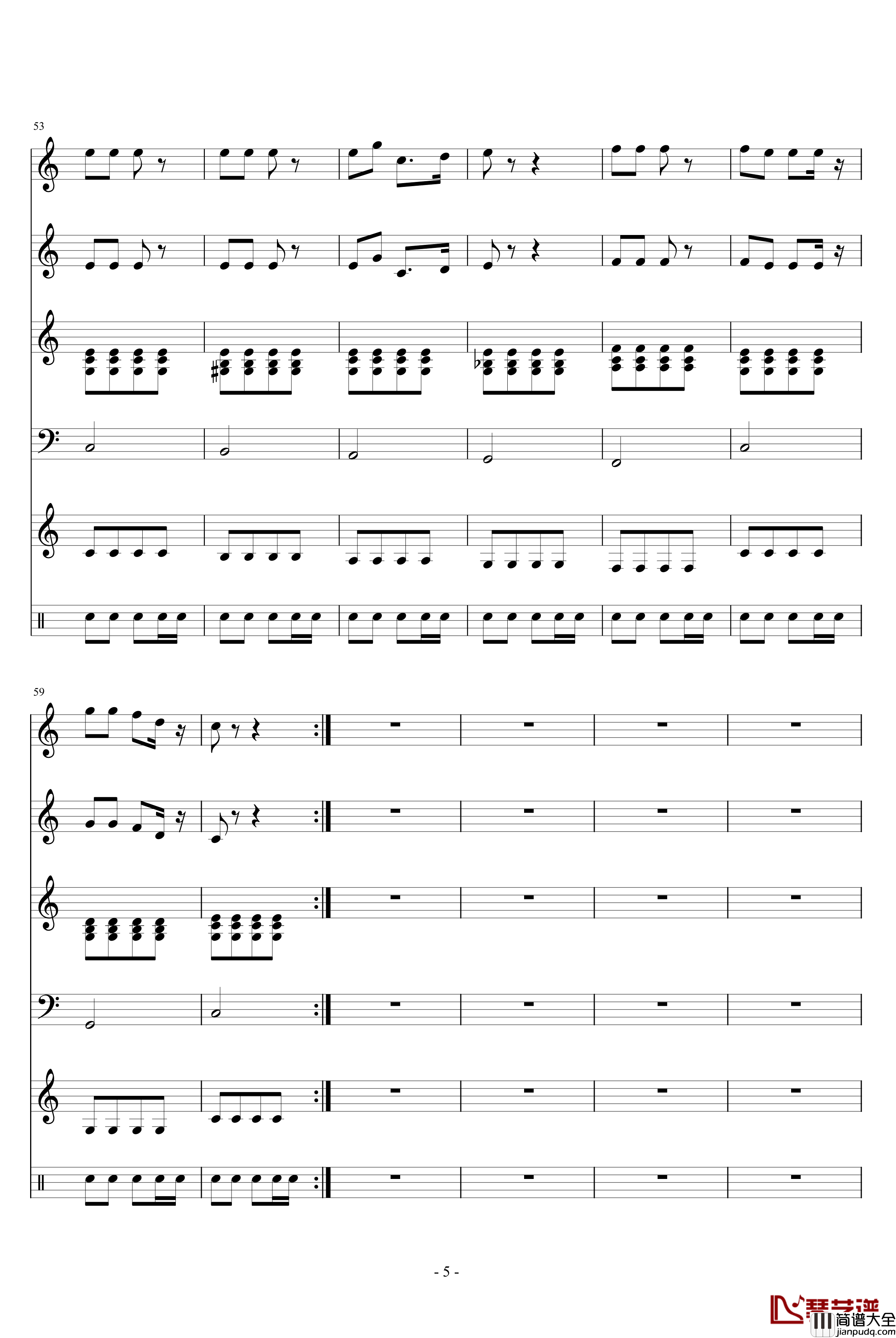 铃儿响叮当钢琴谱_贝多芬_beethoven