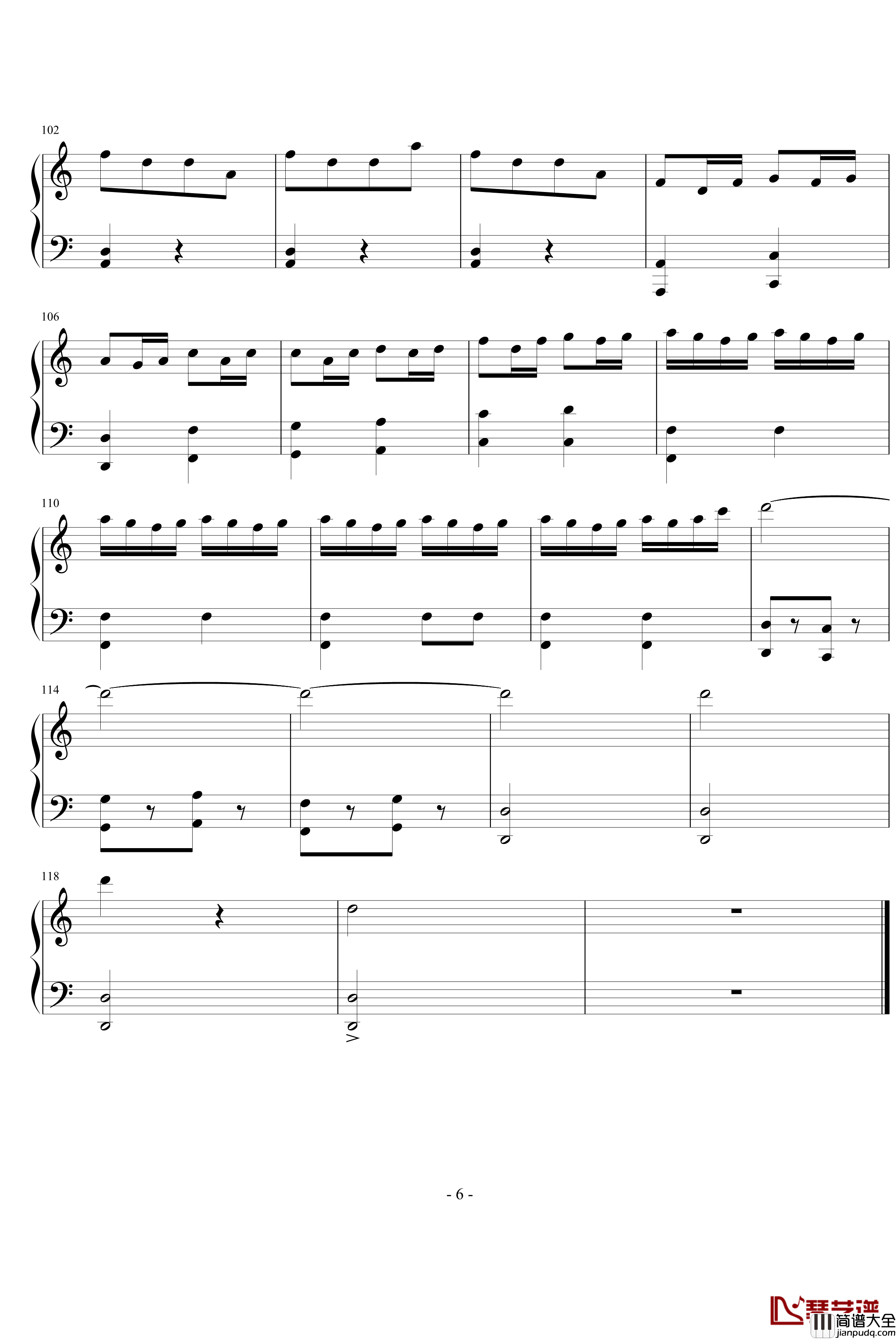 赛马钢琴谱_中国名曲
