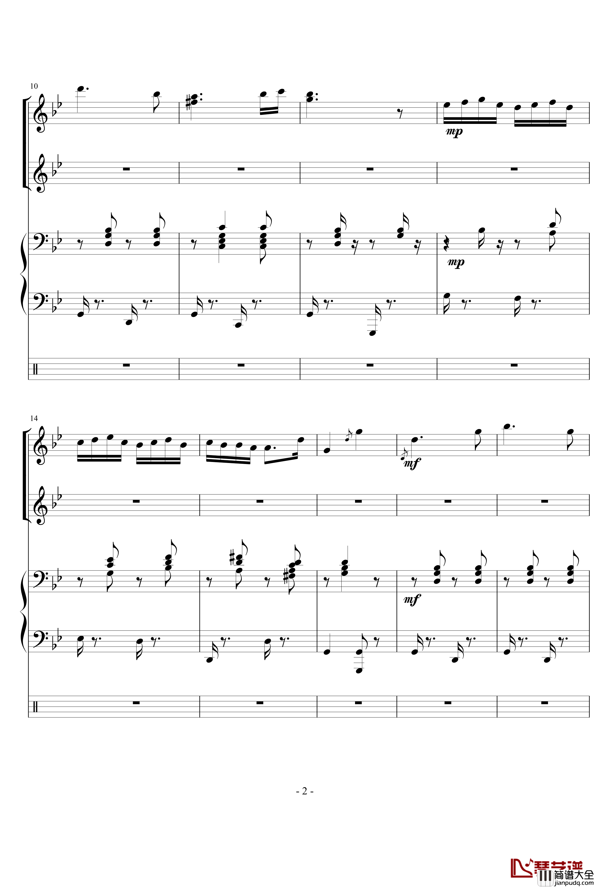 匈牙利舞曲第五号钢琴谱_勃拉姆斯_Brahms