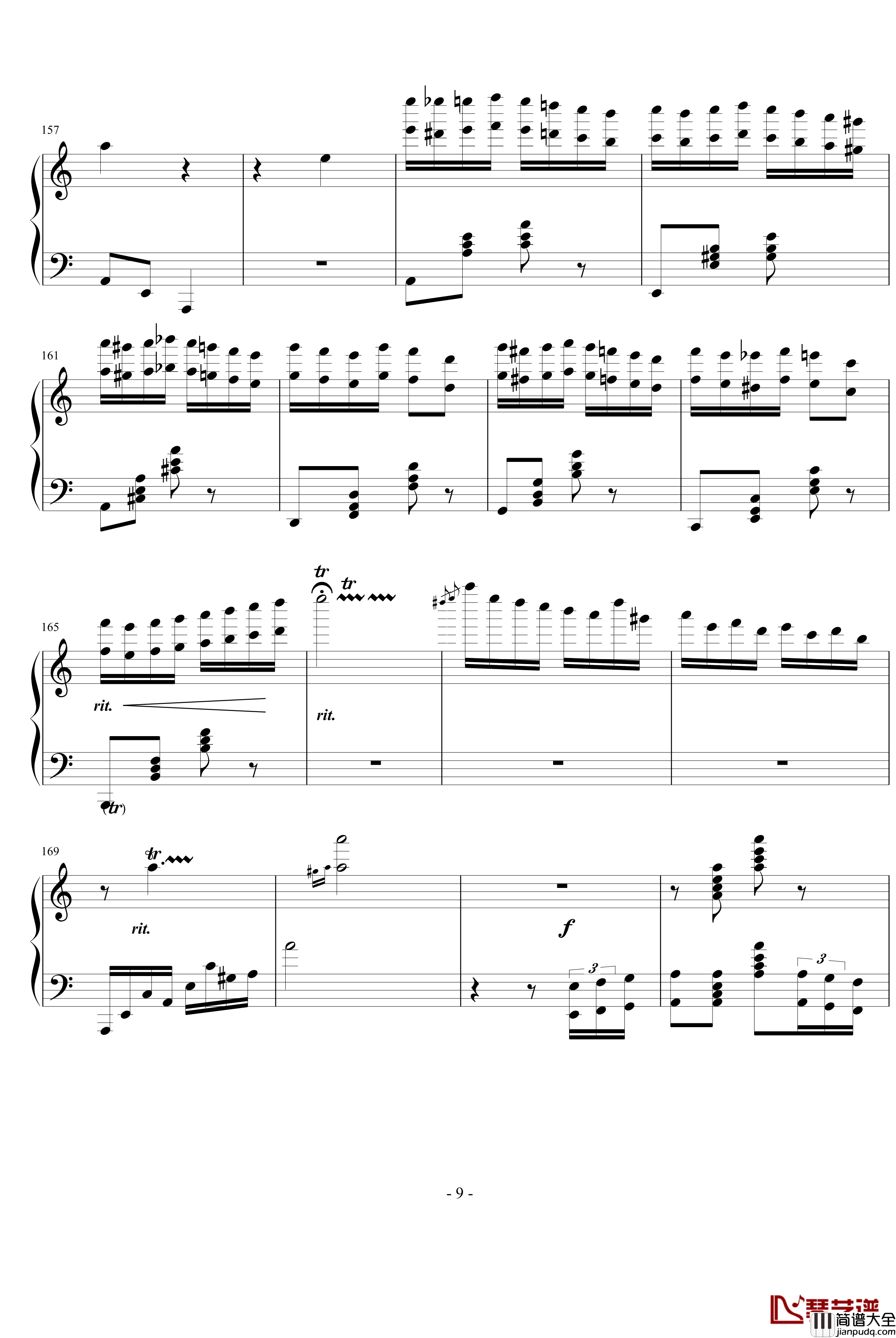 Pagrag钢琴谱_马克西姆_Maksim·Mrvica