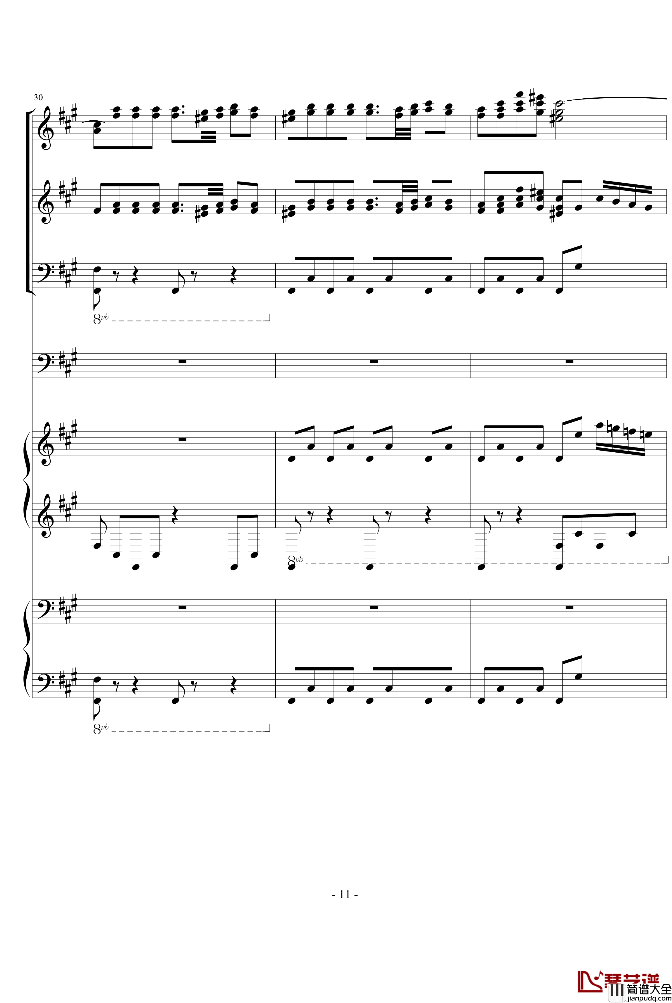 四小天鹅钢琴谱_柴科夫斯基_Peter_Ilyich_Tchaikovsky