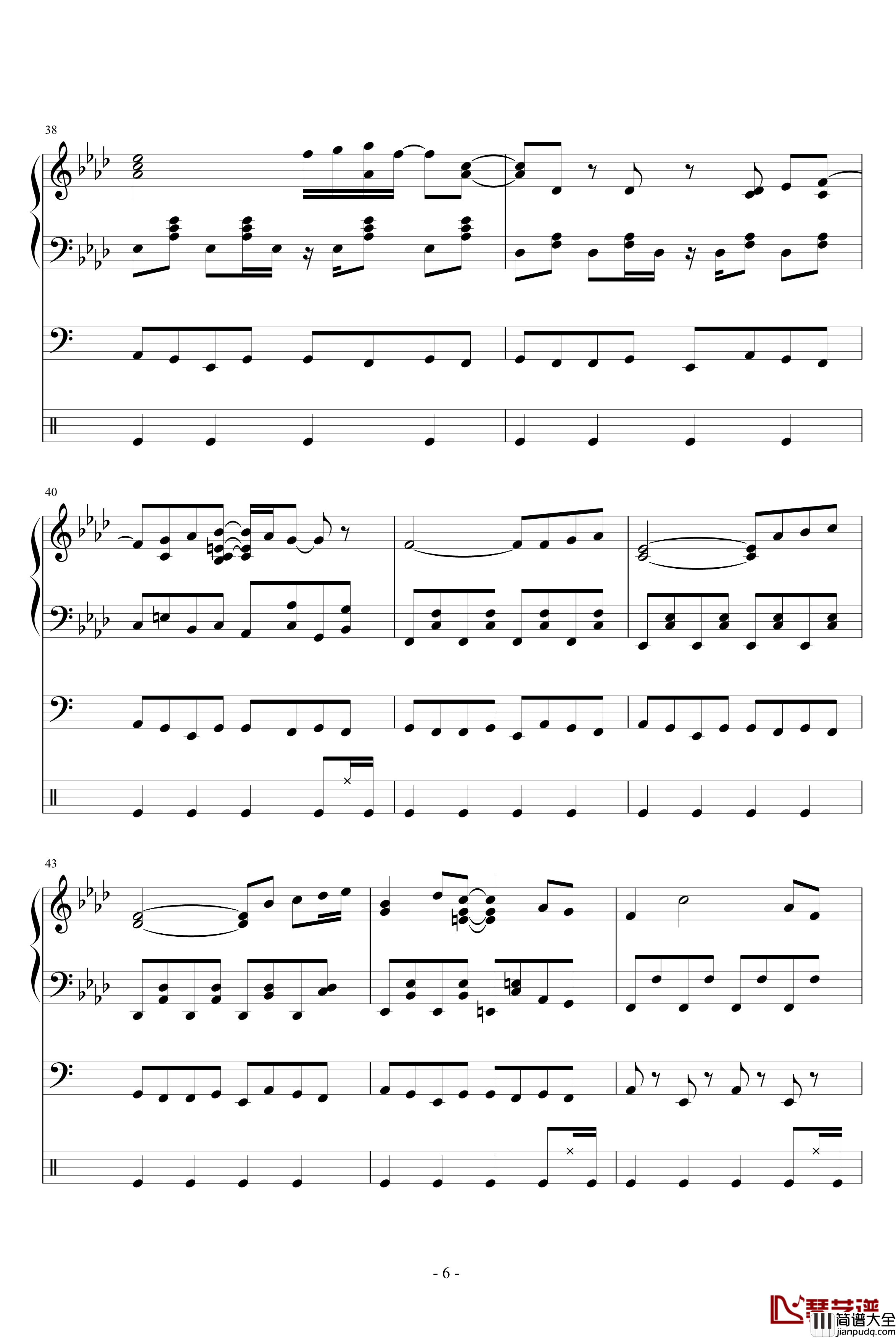 柯南主题曲钢琴谱_名侦探柯南