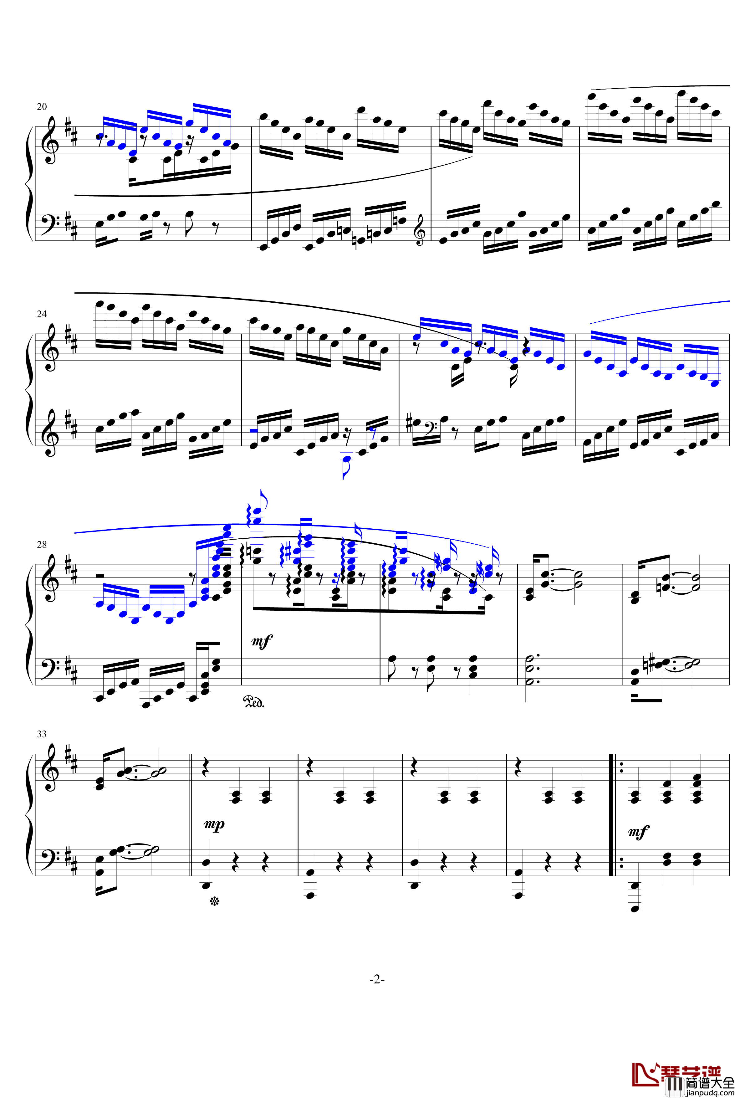 花之圆舞曲钢琴谱_柴科夫斯基_Peter_Ilyich_Tchaikovsky