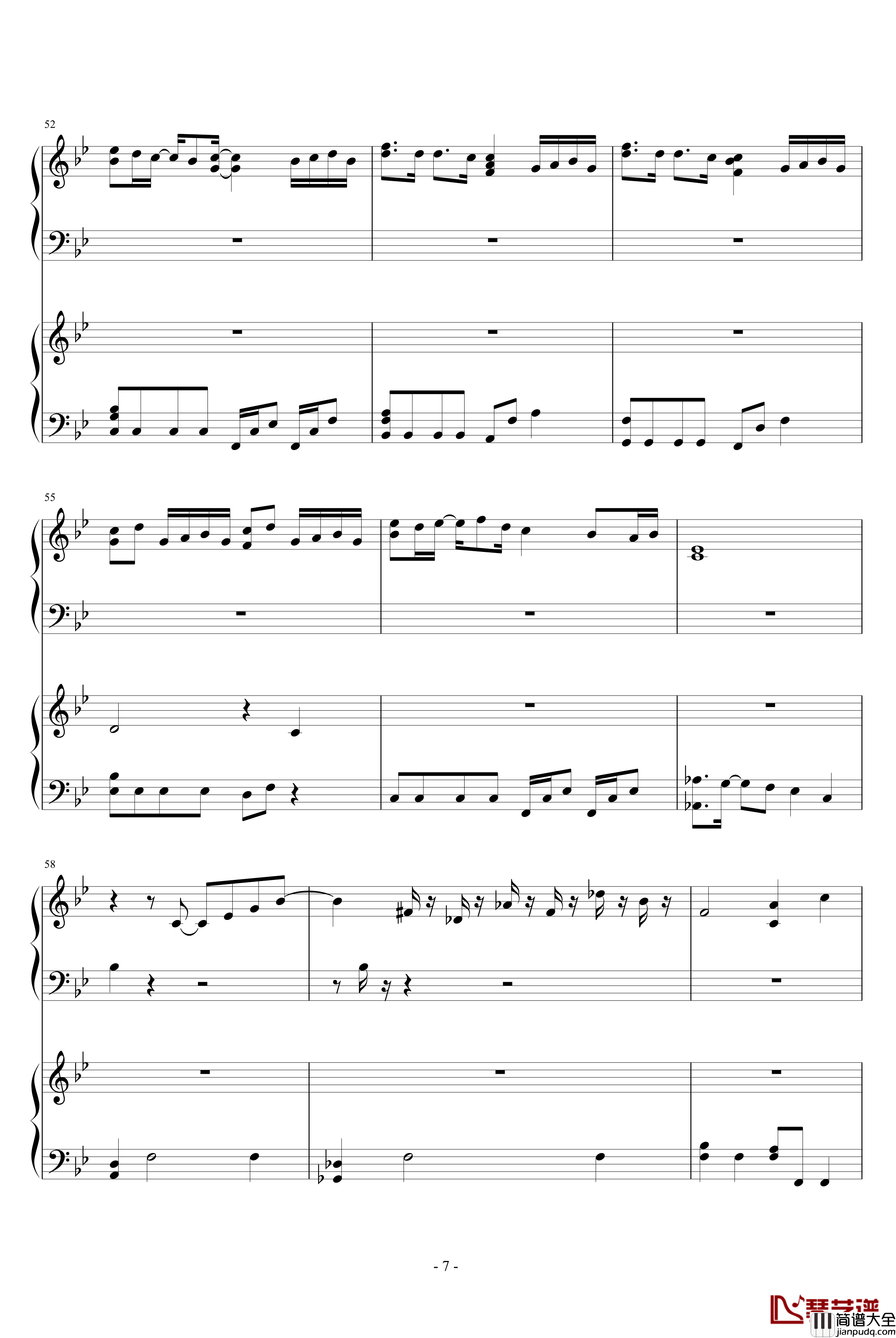 チェリッシュ_Cherish钢琴谱_piano_NEWS