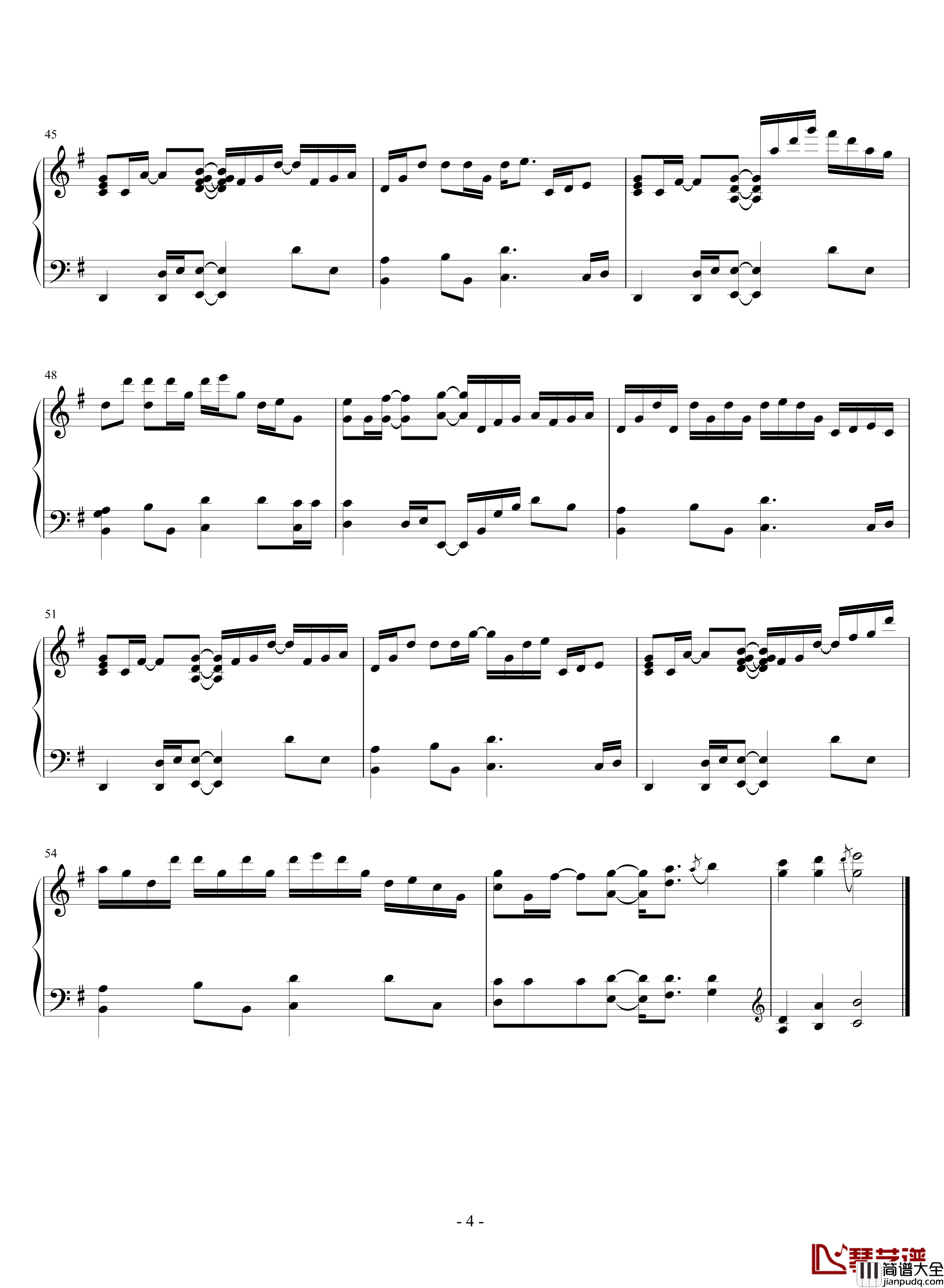 Joy钢琴谱_Yiruma