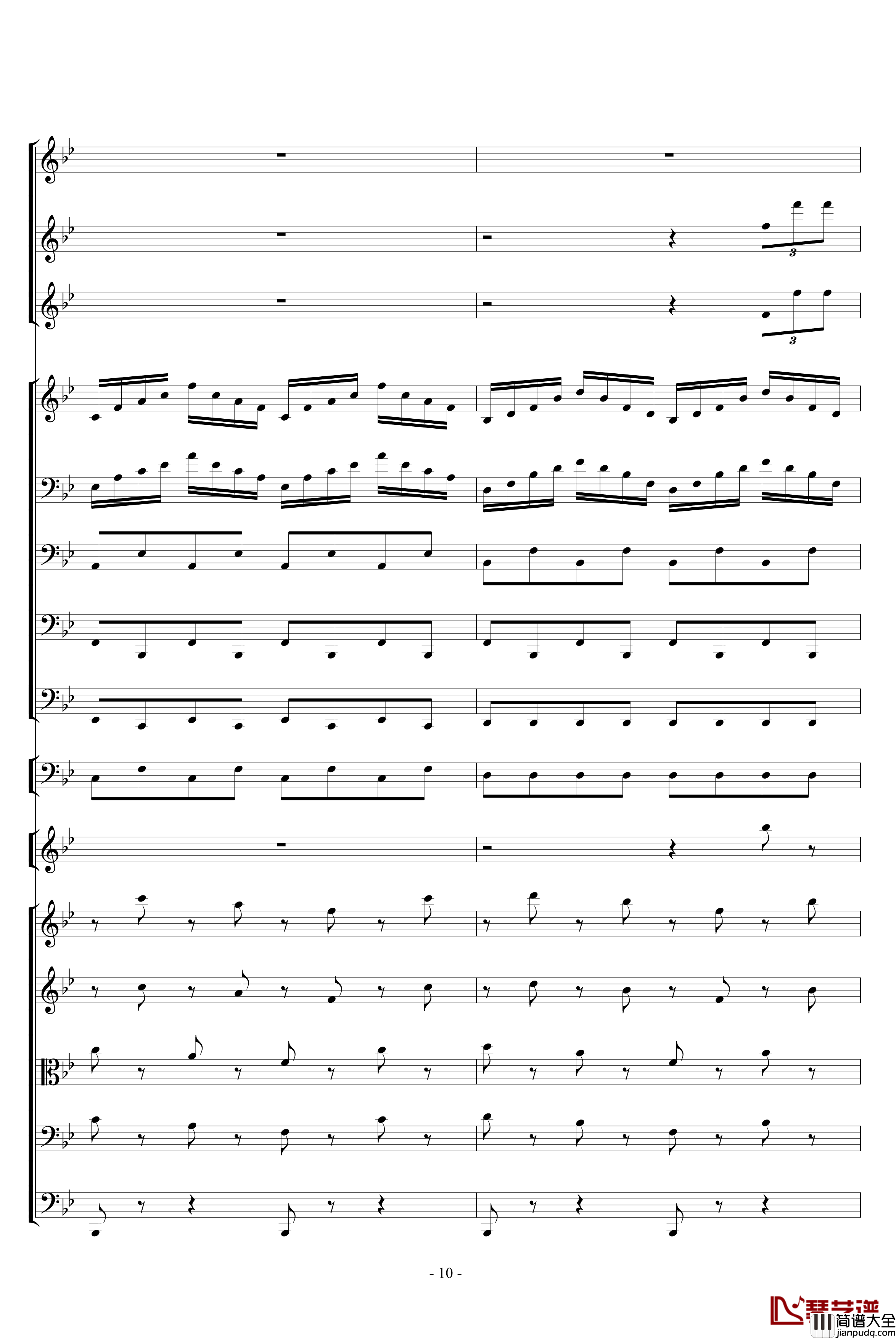 中国舞曲钢琴谱_柴科夫斯基_Peter_Ilyich_Tchaikovsky