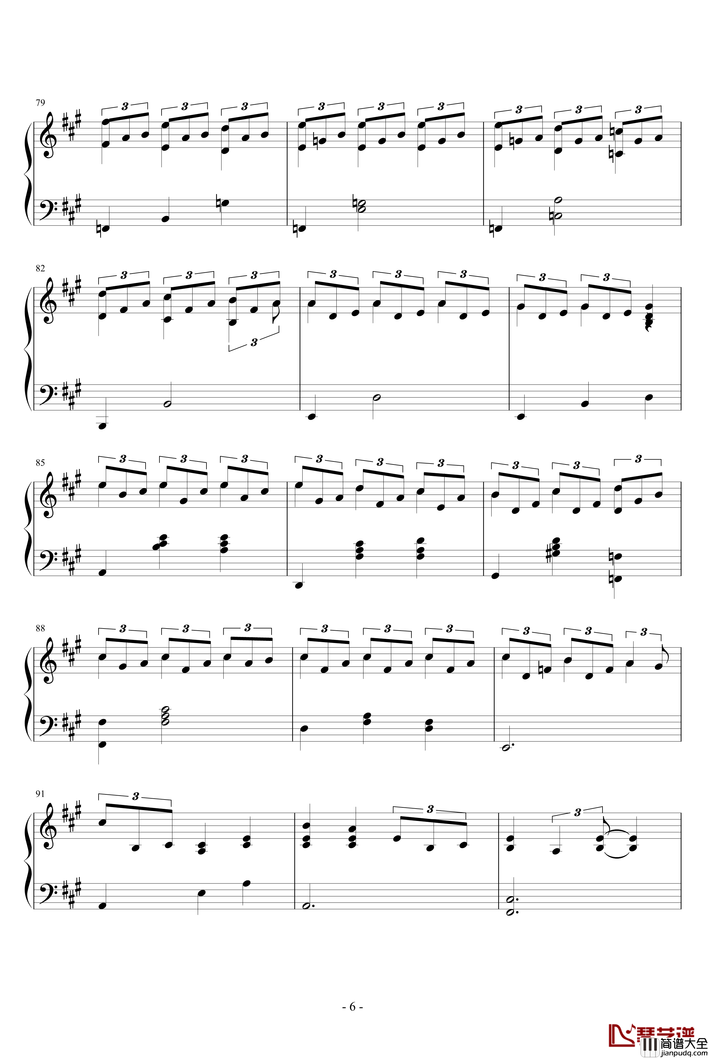 Sunday钢琴谱_joe_hisaishi