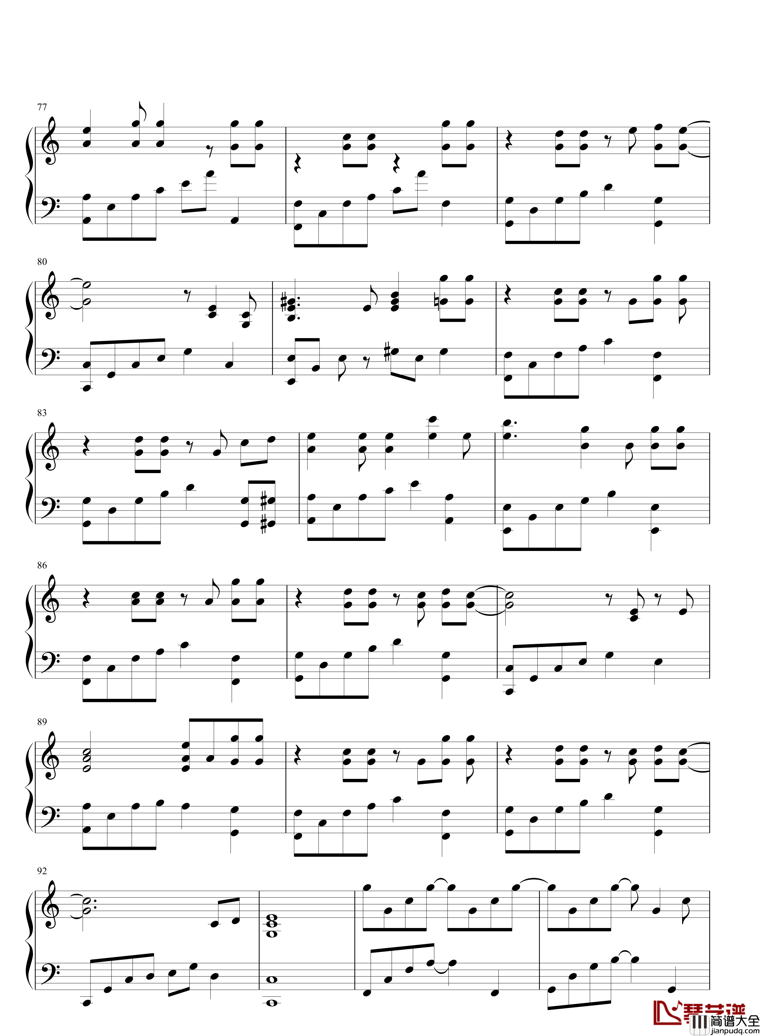The_truth_that_you_leave钢琴谱_pianoboy