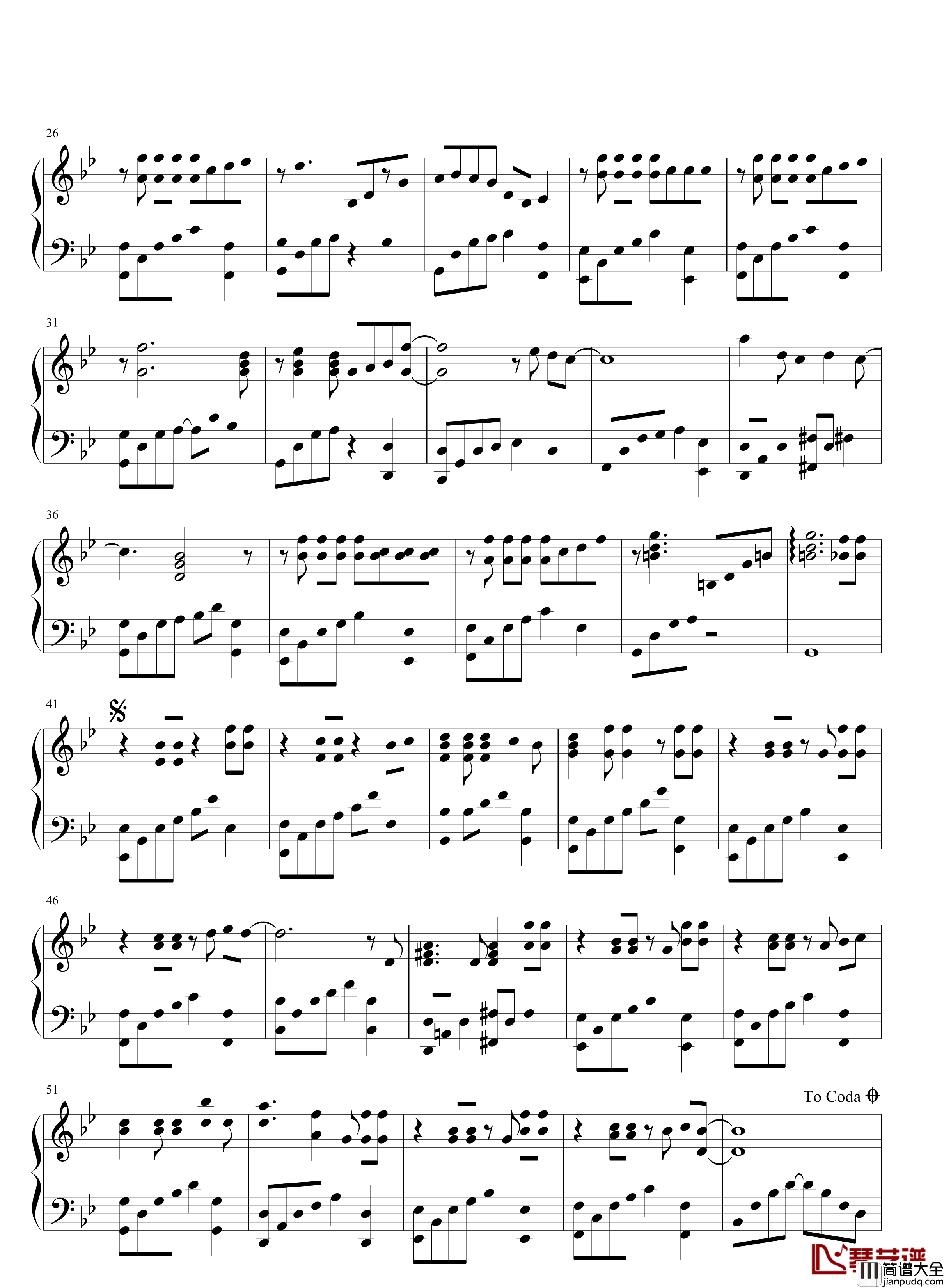 The_truth_that_you_leave钢琴谱_pianoboy