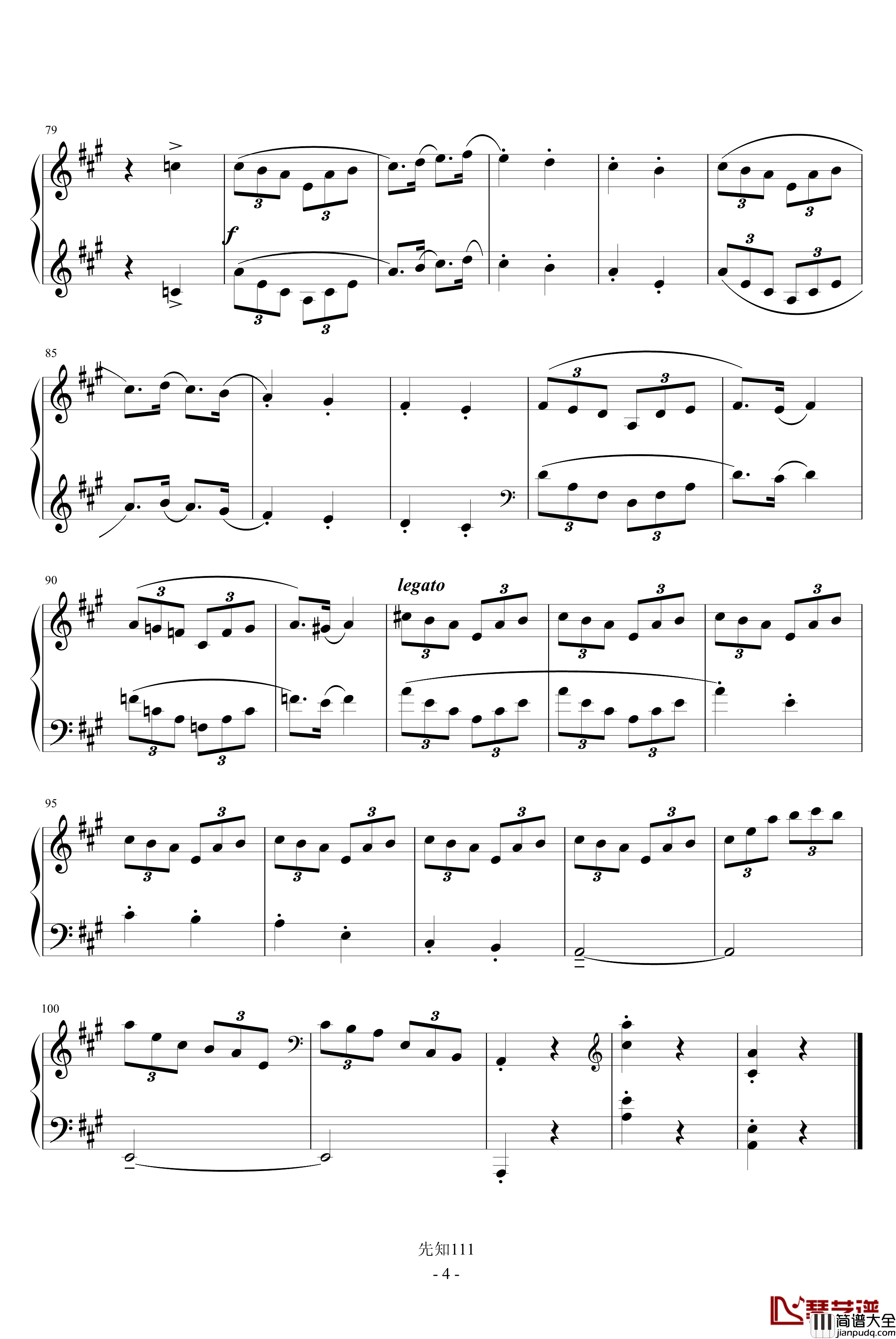 卡巴列夫斯基_练习曲钢琴谱_卡巴列伕斯基