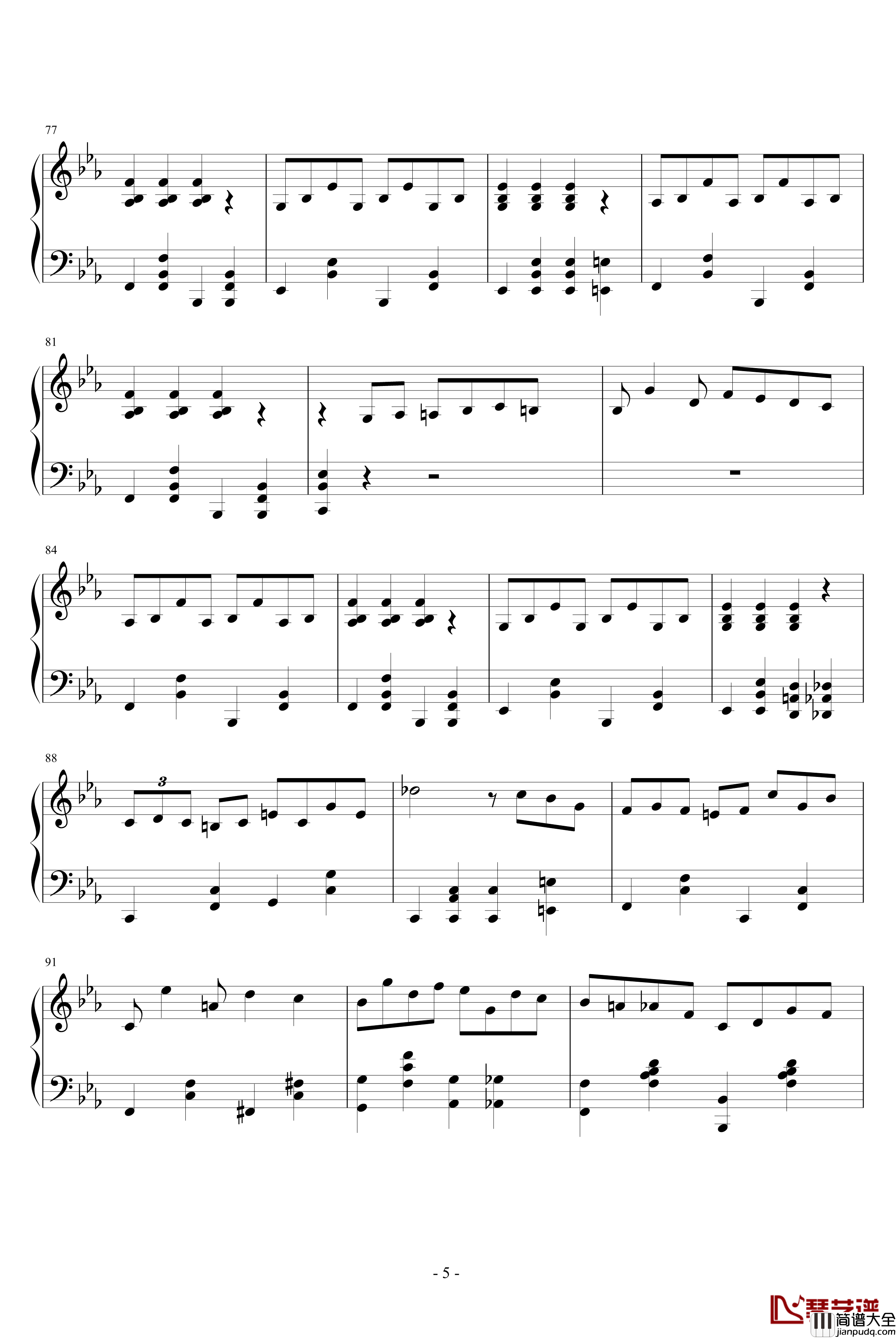 Black_Bottom_Stomp钢琴谱_Jelly_Roll_Morton