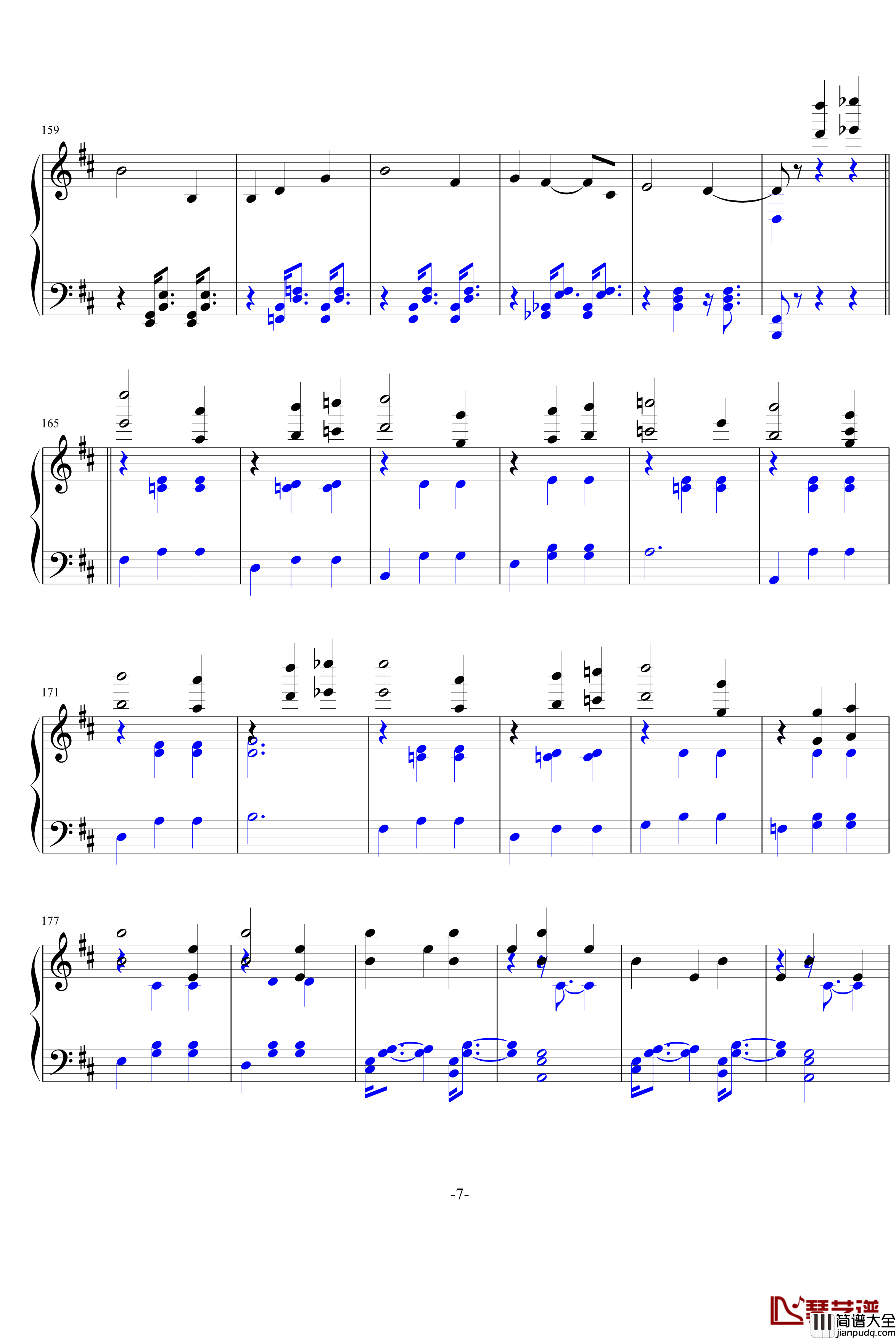 花之圆舞曲钢琴谱_柴科夫斯基_Peter_Ilyich_Tchaikovsky