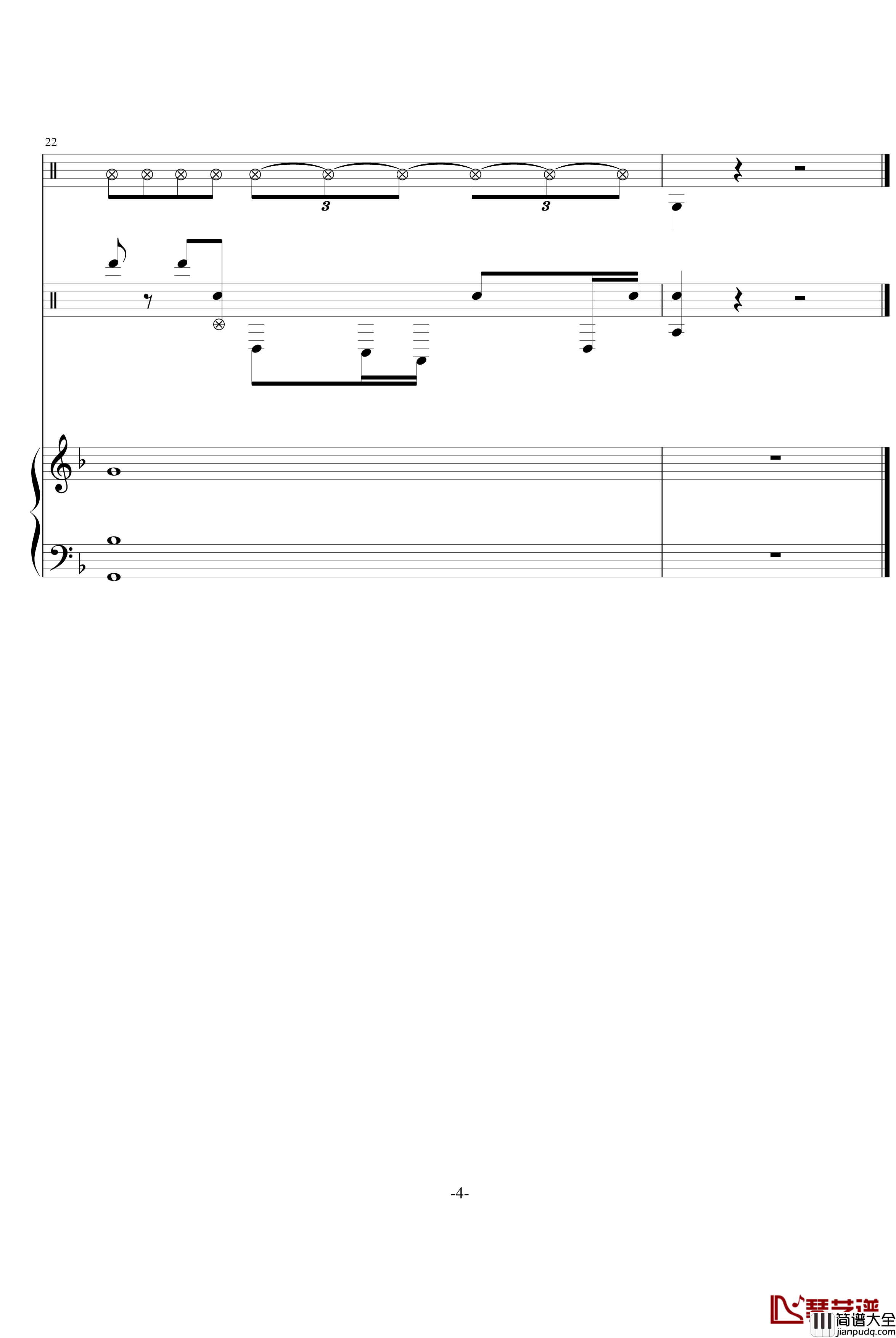秋枫组曲一钢琴谱_swenl