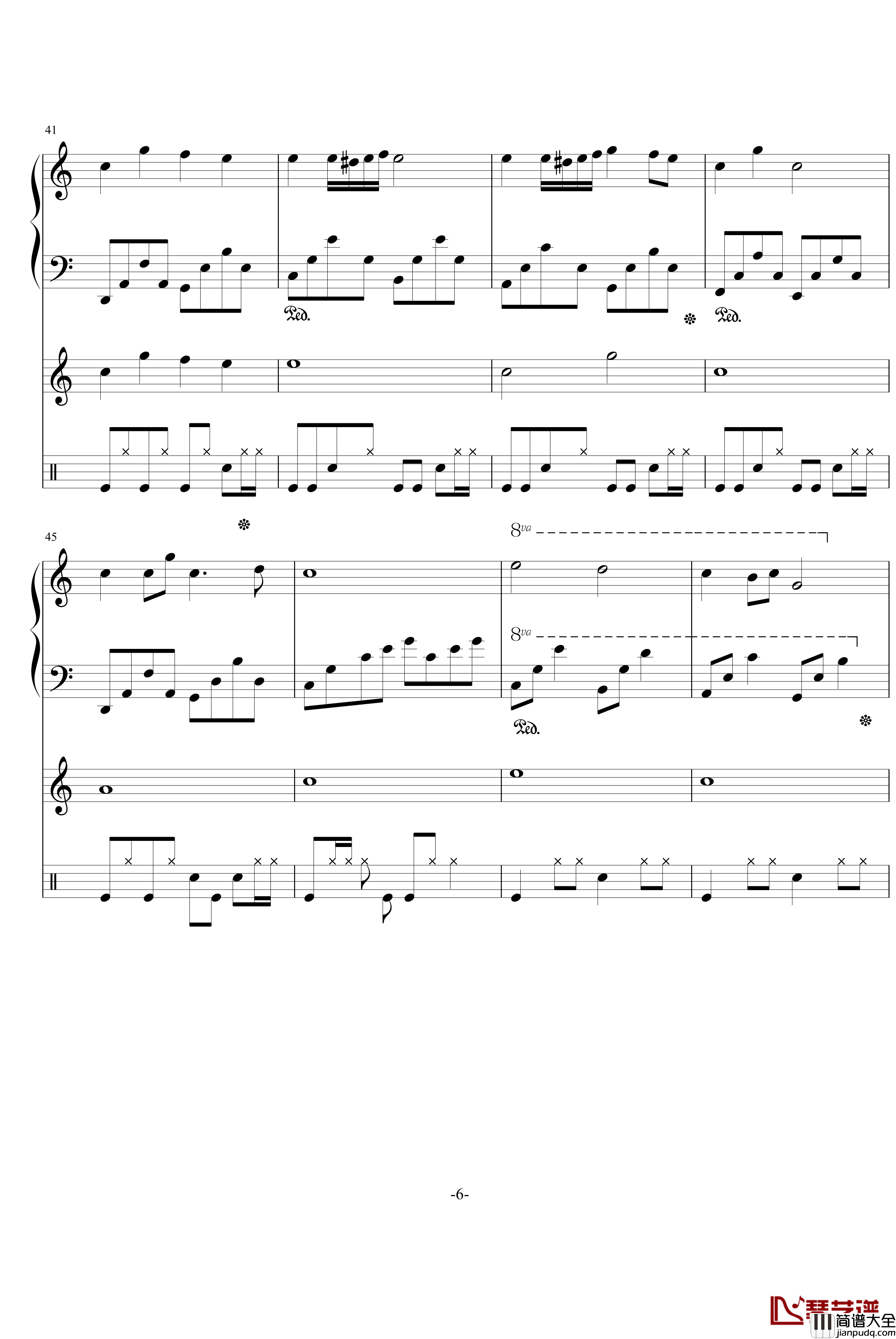 回忆那一天钢琴谱_PianoYZ