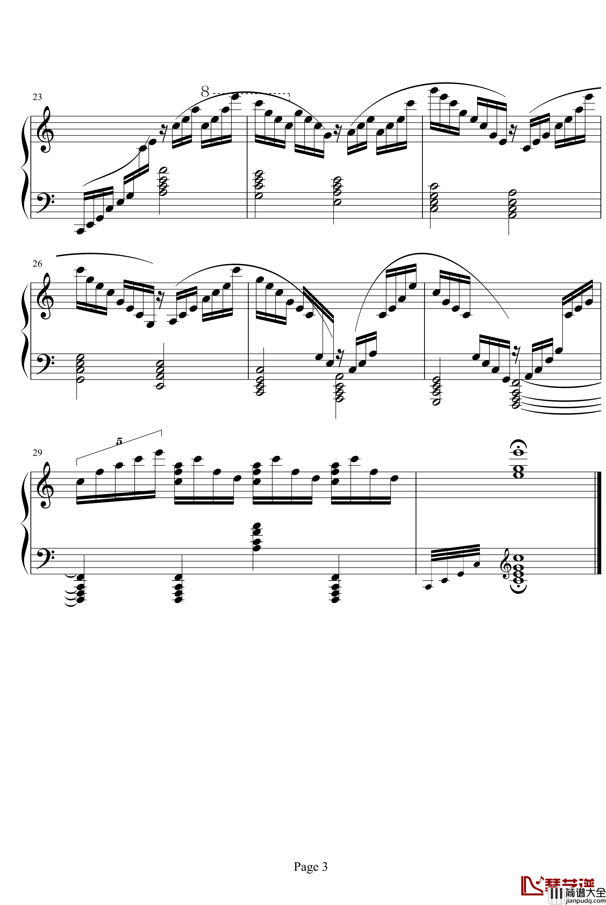 超凡练习曲第1首钢琴谱_李斯特