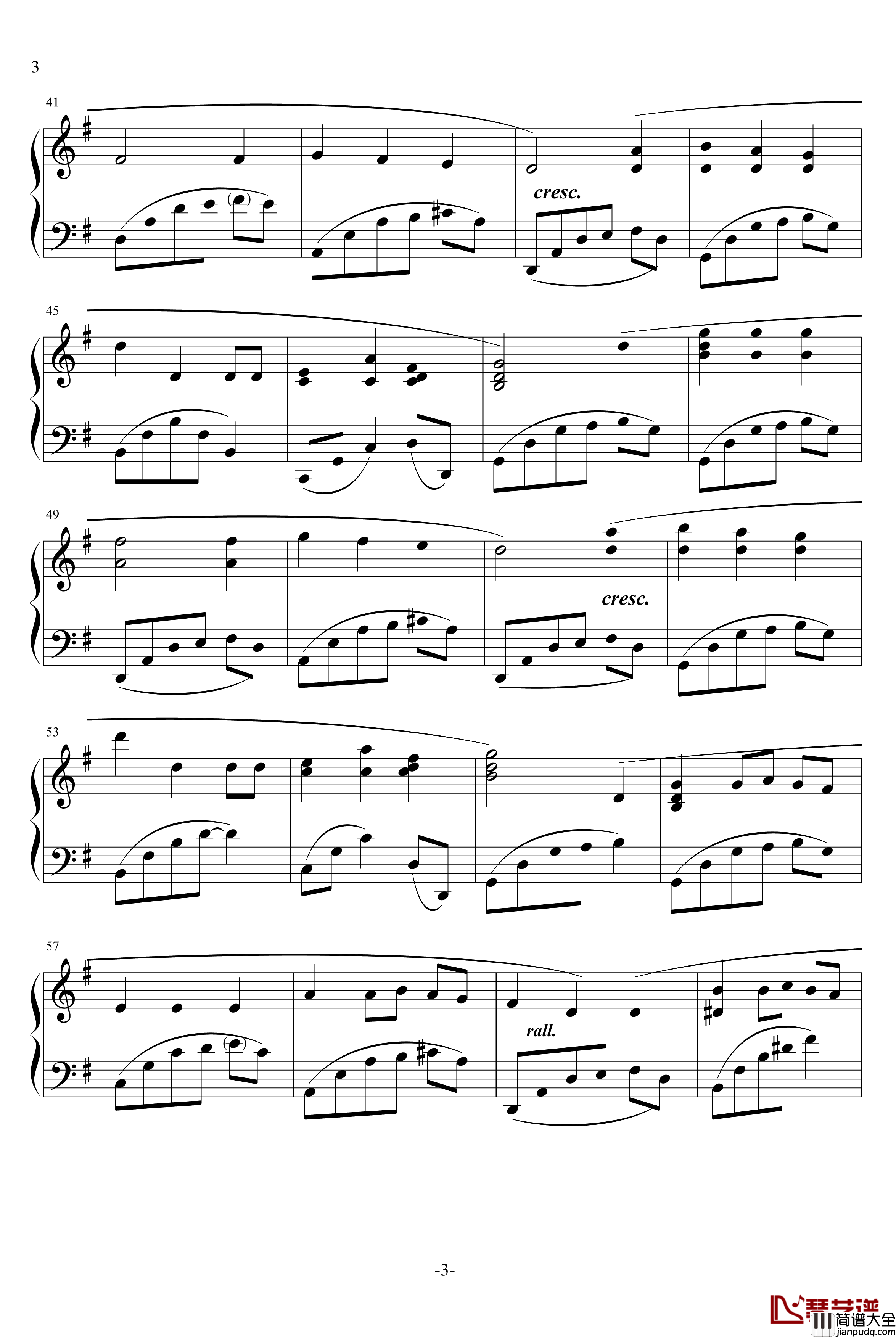 We_Wish_You_A_Merry_Christmas钢琴谱_世界名曲