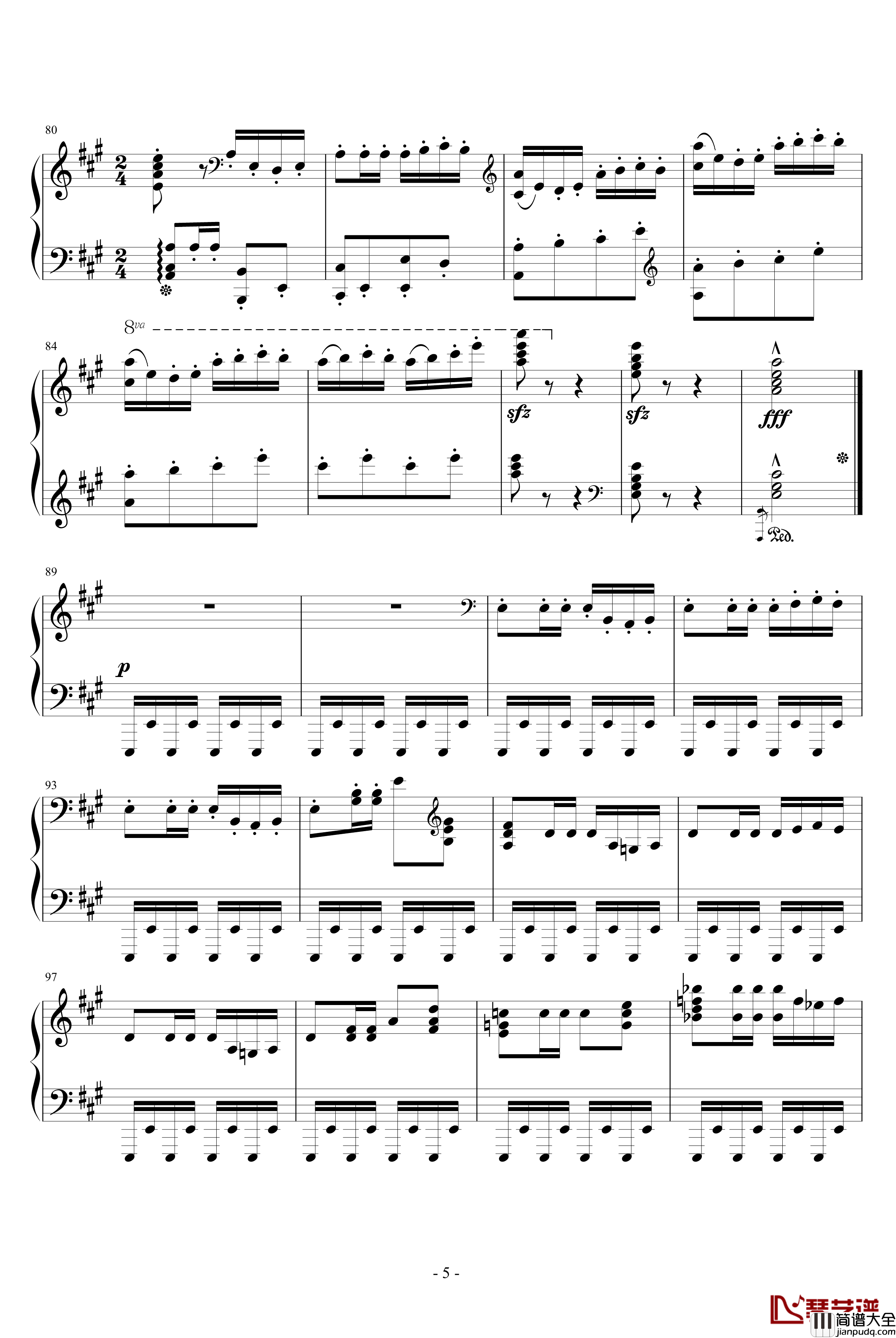 卡门哈巴涅拉舞曲钢琴谱_霍洛维茨