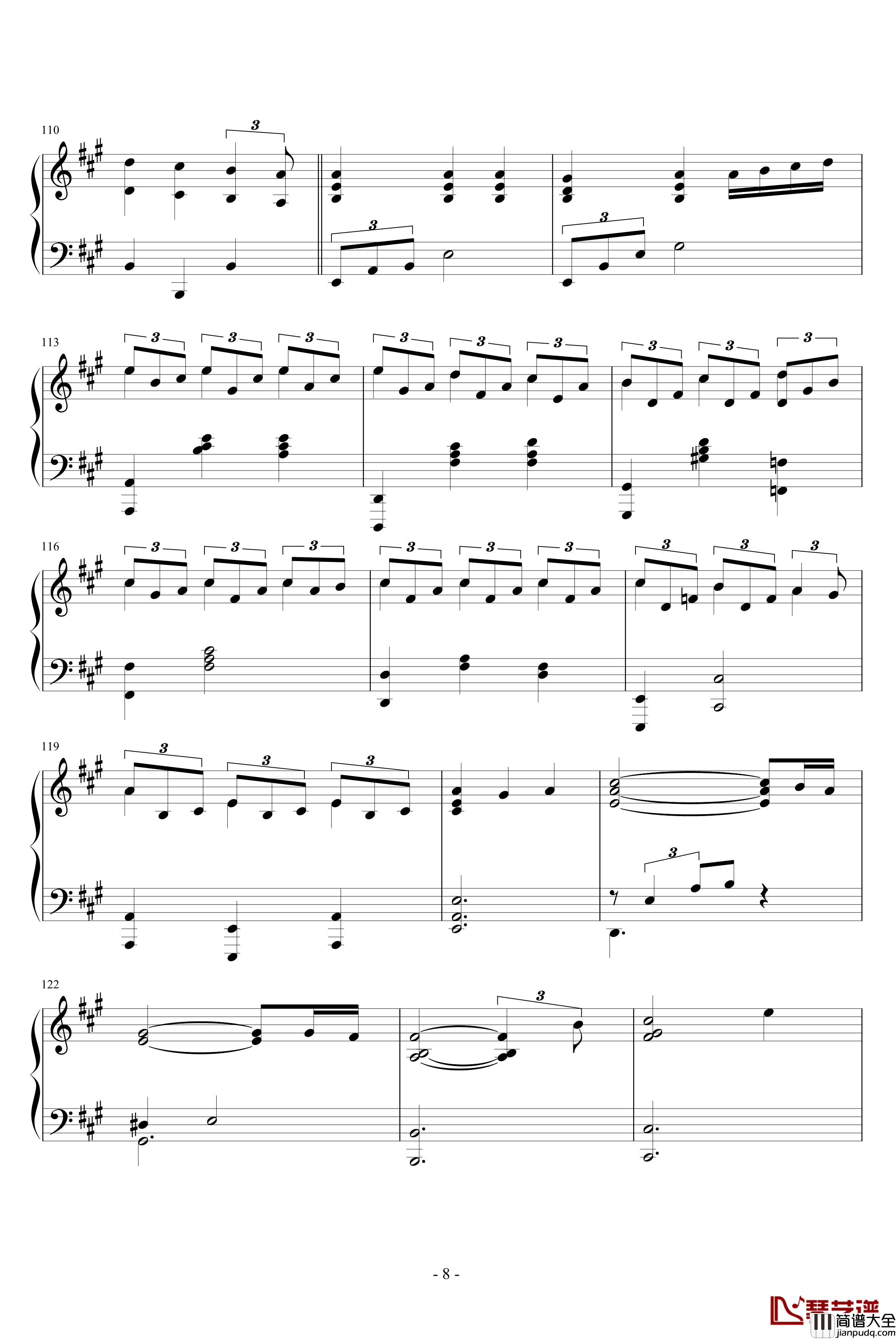 Sunday钢琴谱_joe_hisaishi