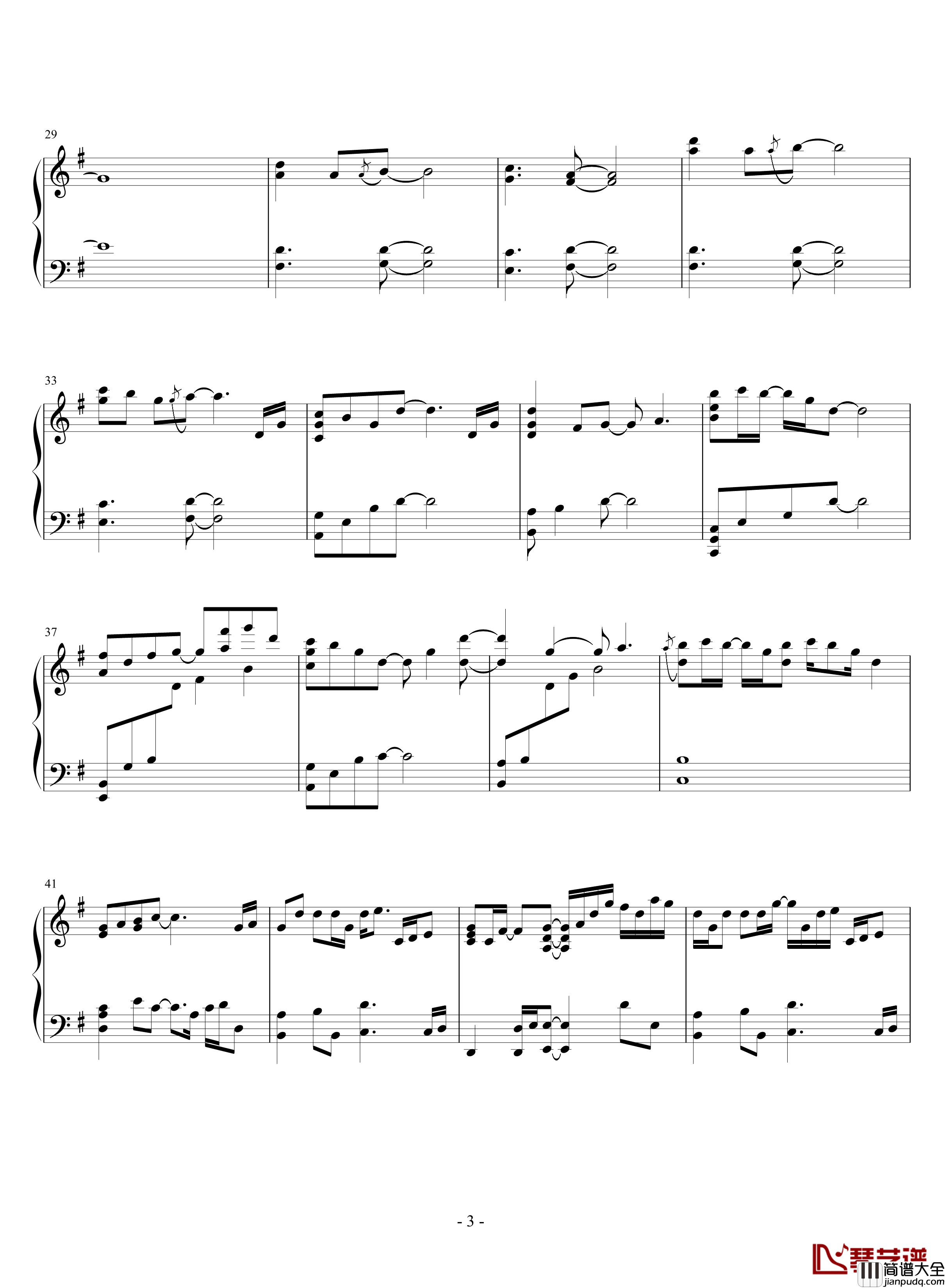 Joy钢琴谱_Yiruma