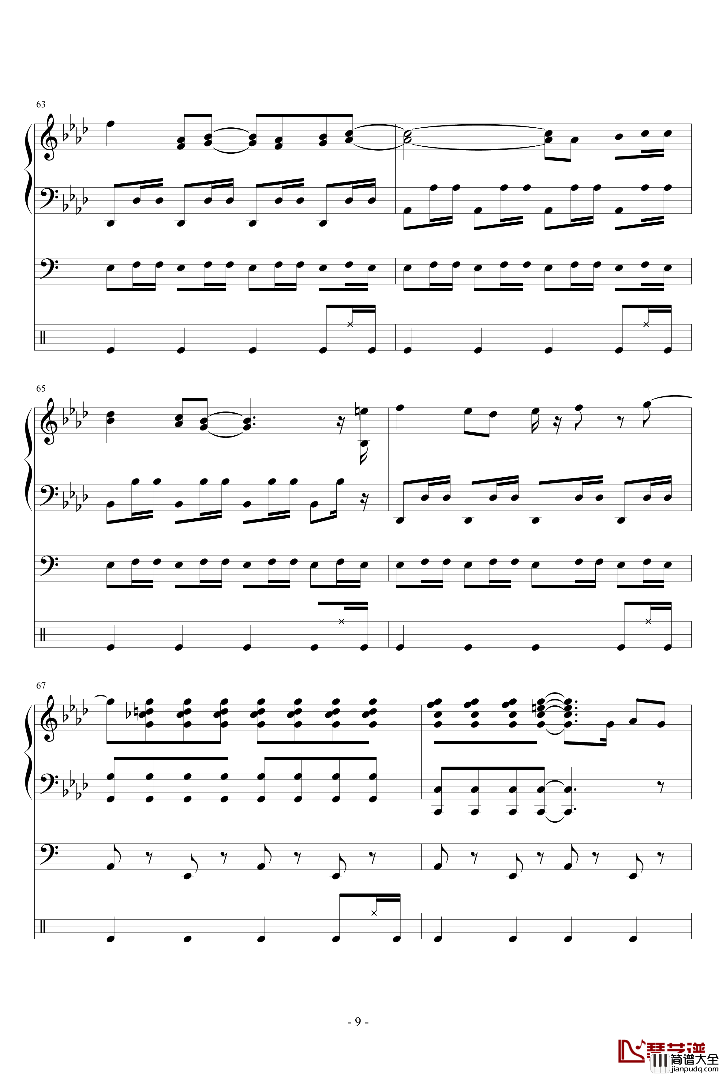 柯南主题曲钢琴谱_名侦探柯南