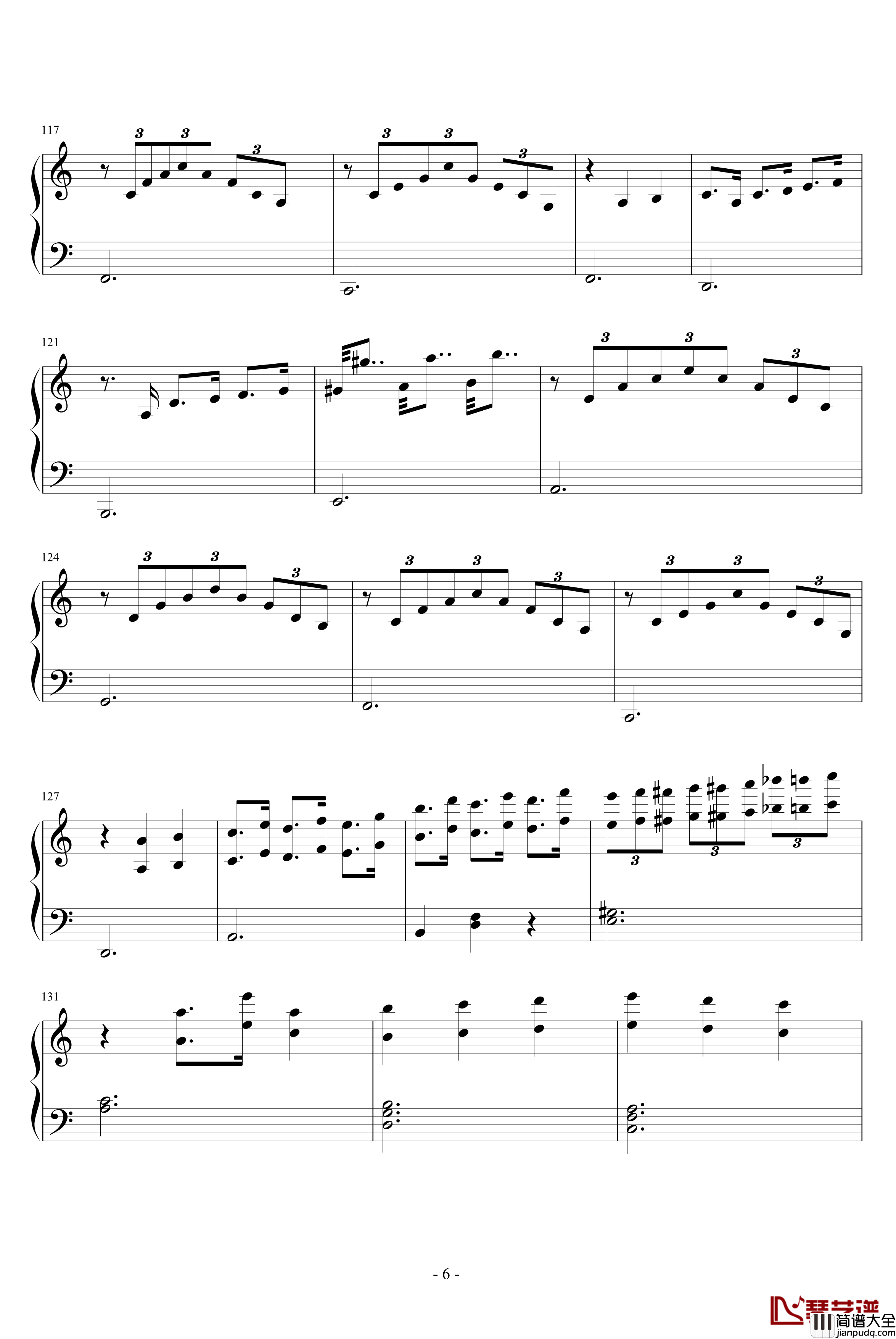 我的快乐钢琴谱_命中注定我愛你插曲_锦绣二重唱