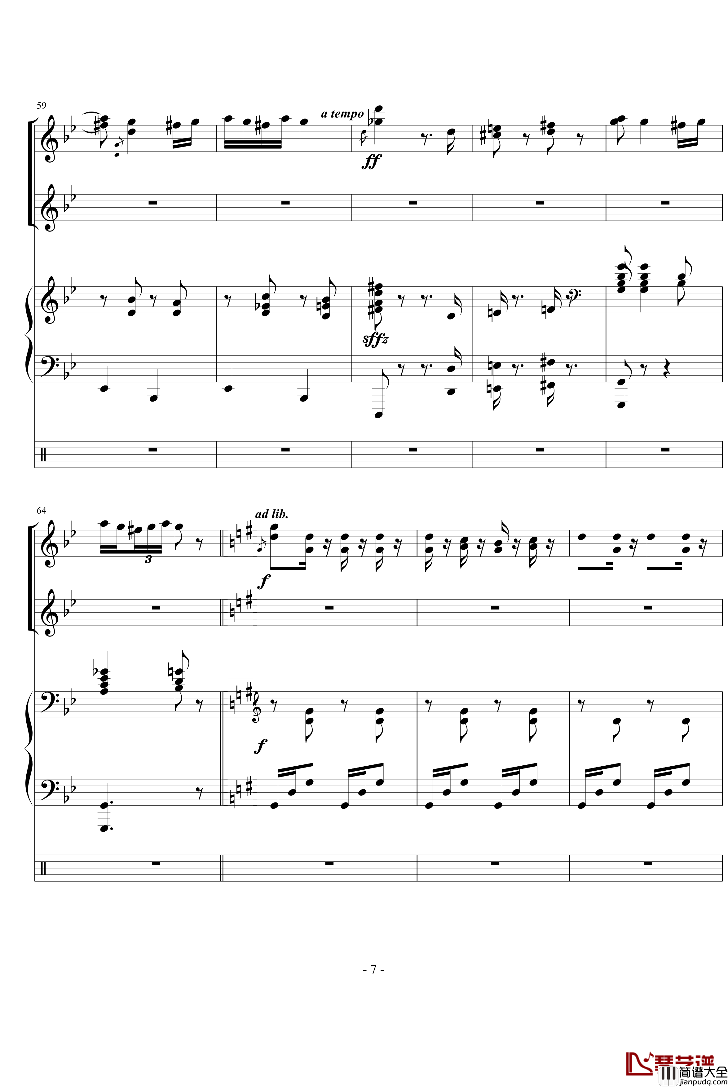 匈牙利舞曲第五号钢琴谱_勃拉姆斯_Brahms