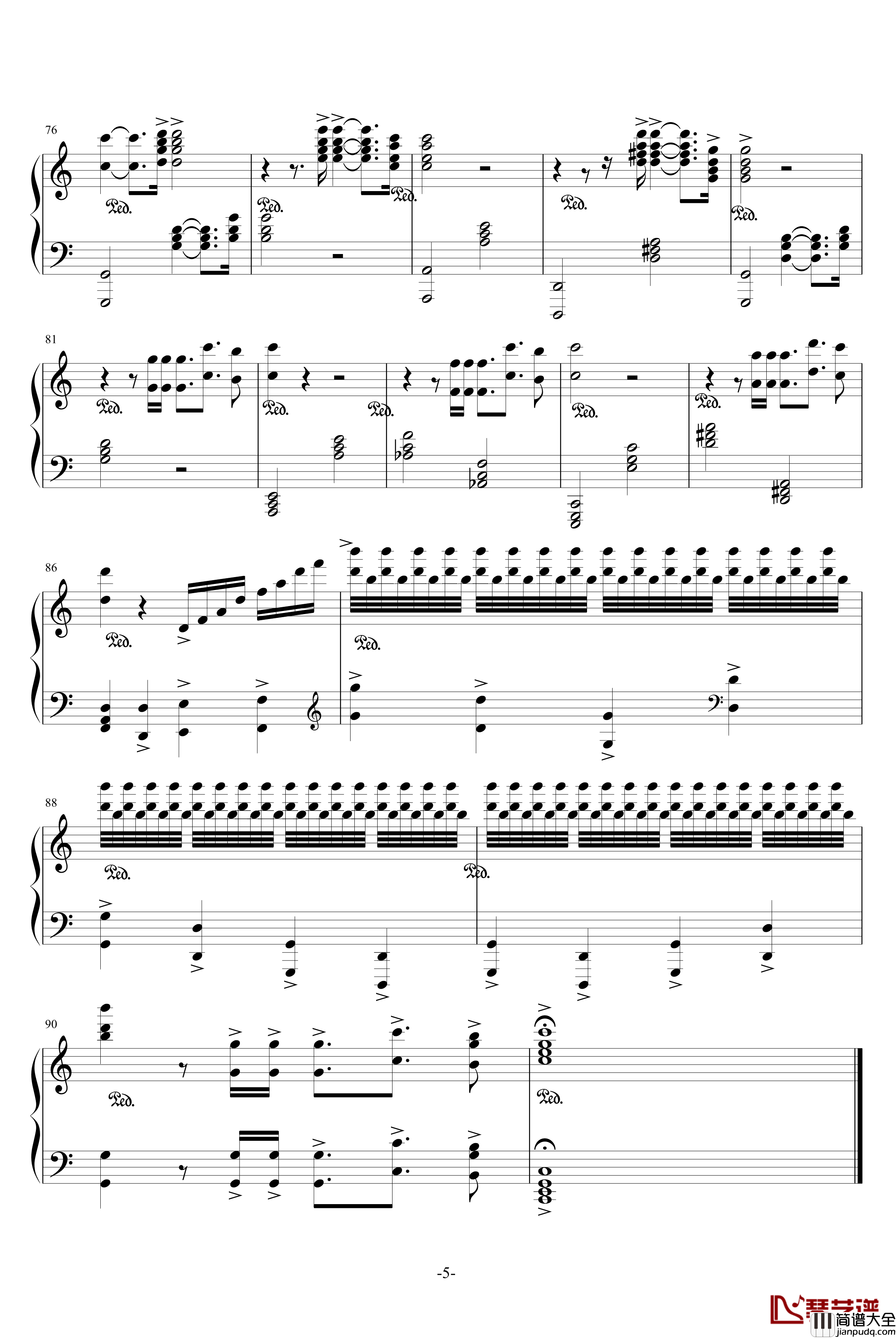 Wonderland钢琴谱_Tonci_Huljic_马克西姆_Maksim·Mrvica