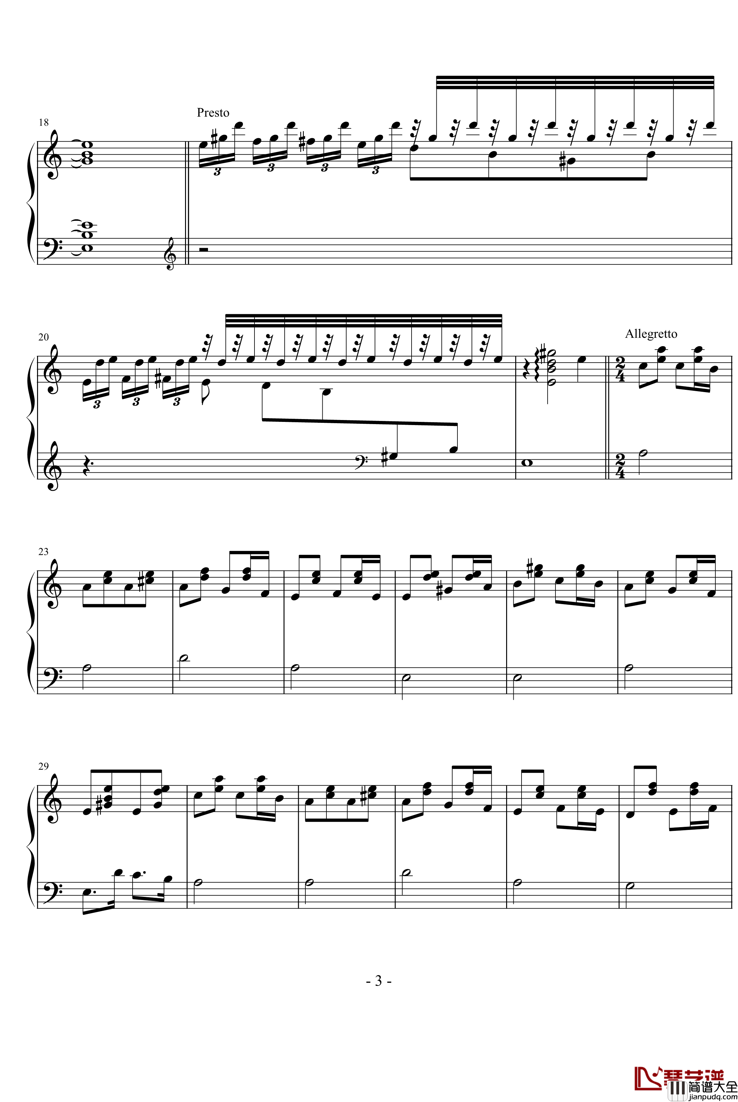 Pianto_Dell_Amante钢琴谱_未知分类