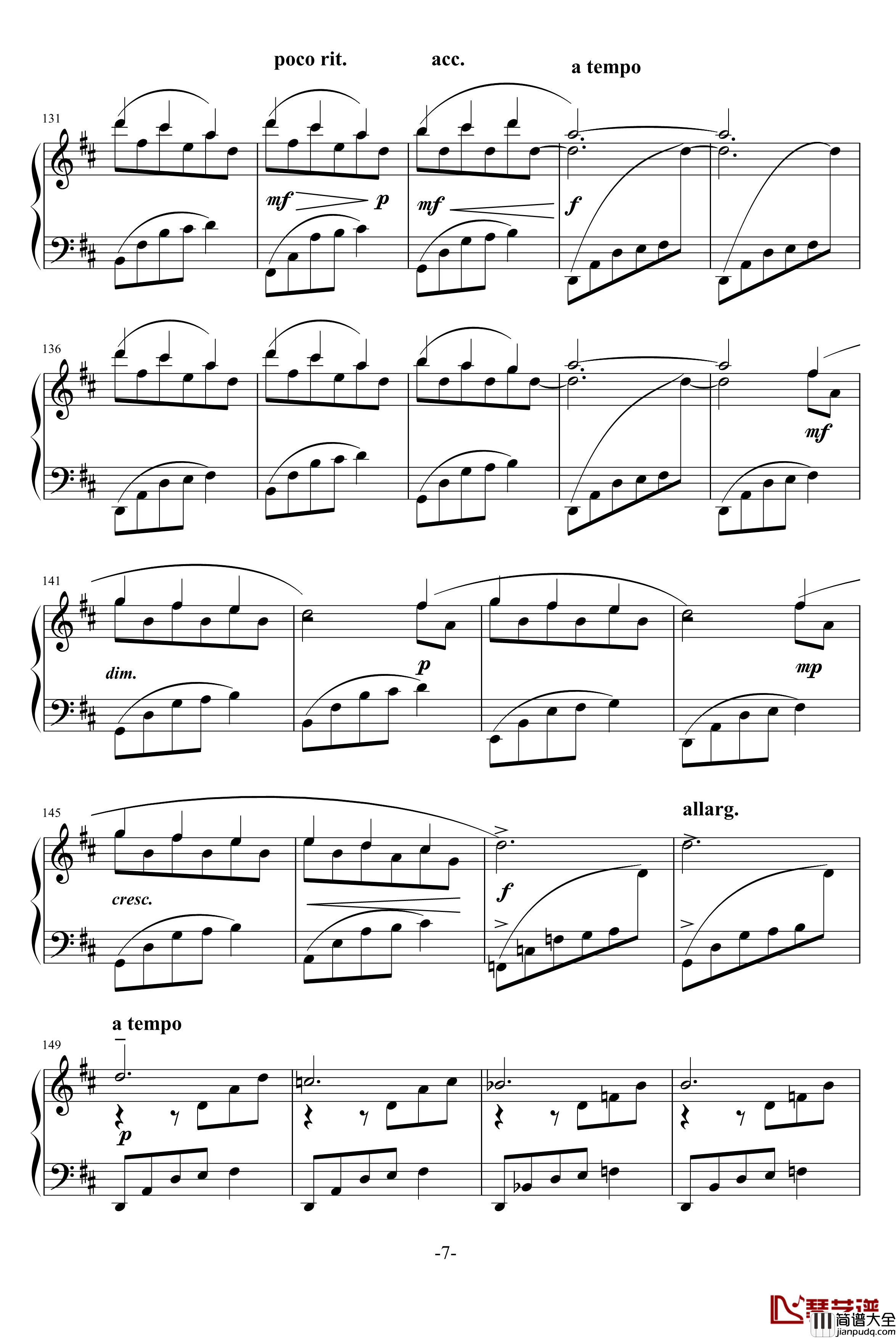 le_onde钢琴谱_Ludovico_Einaudi