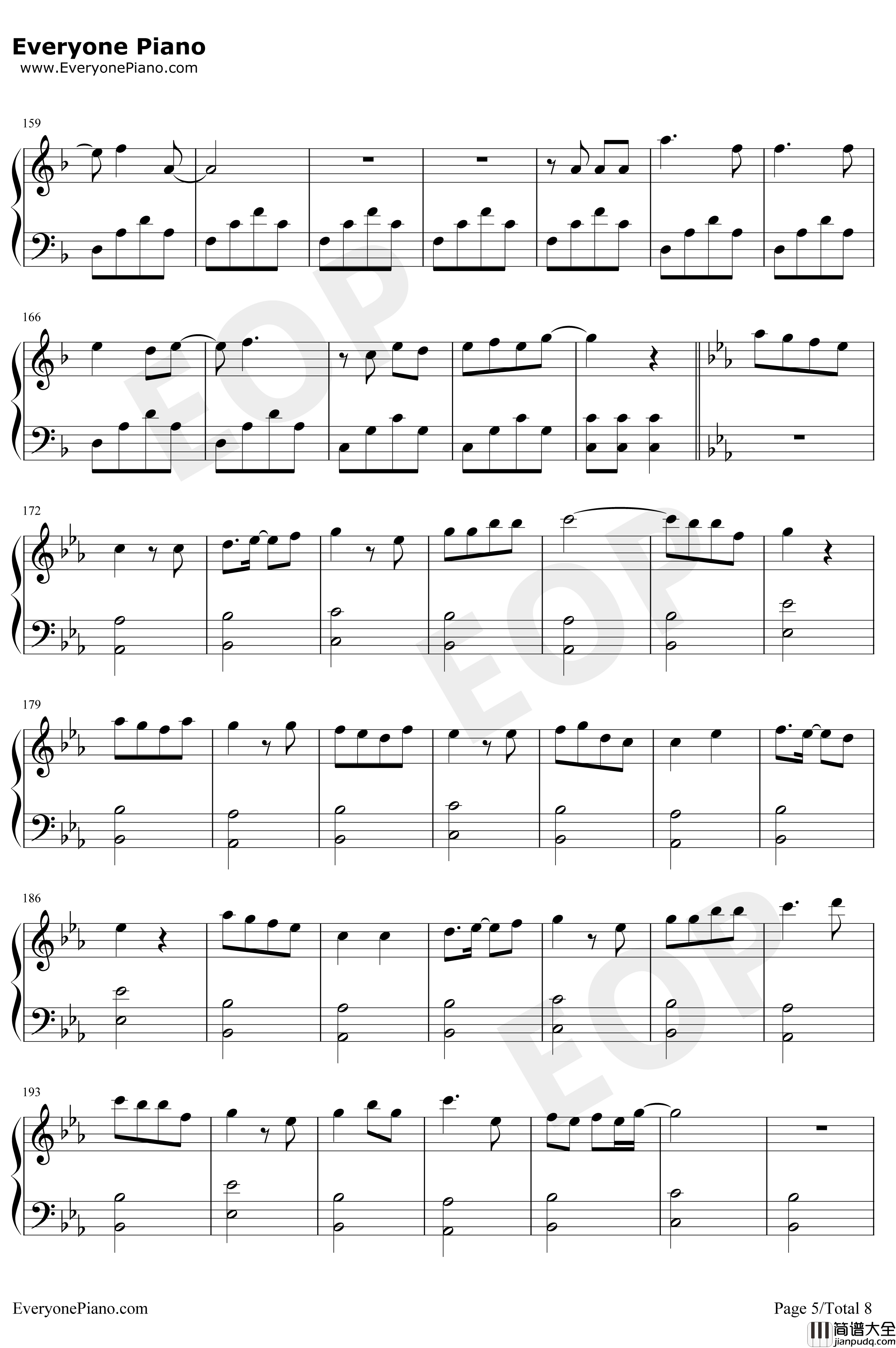 Bedtime_Story钢琴谱_西野加奈_三次元女友主题曲