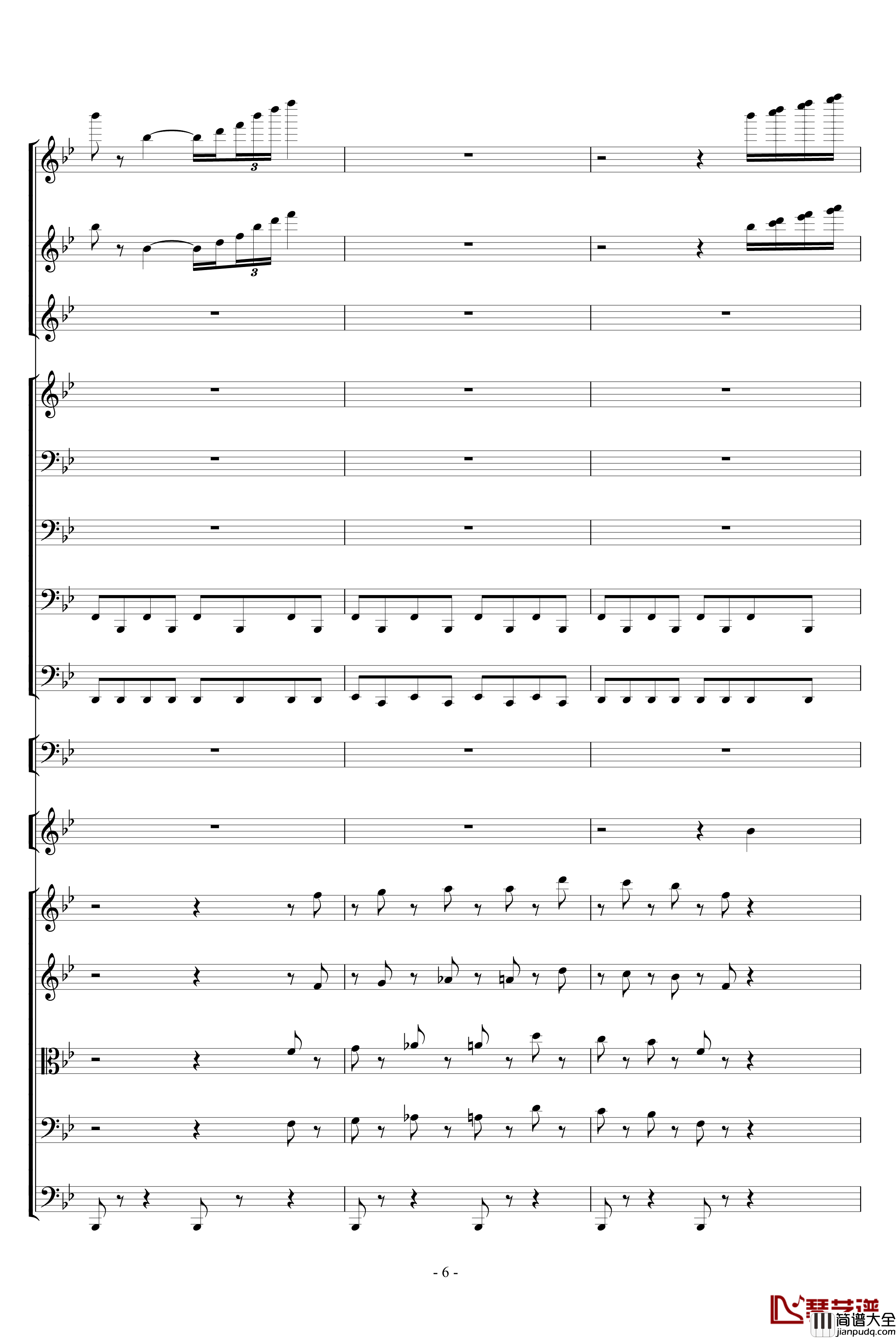 中国舞曲钢琴谱_柴科夫斯基_Peter_Ilyich_Tchaikovsky