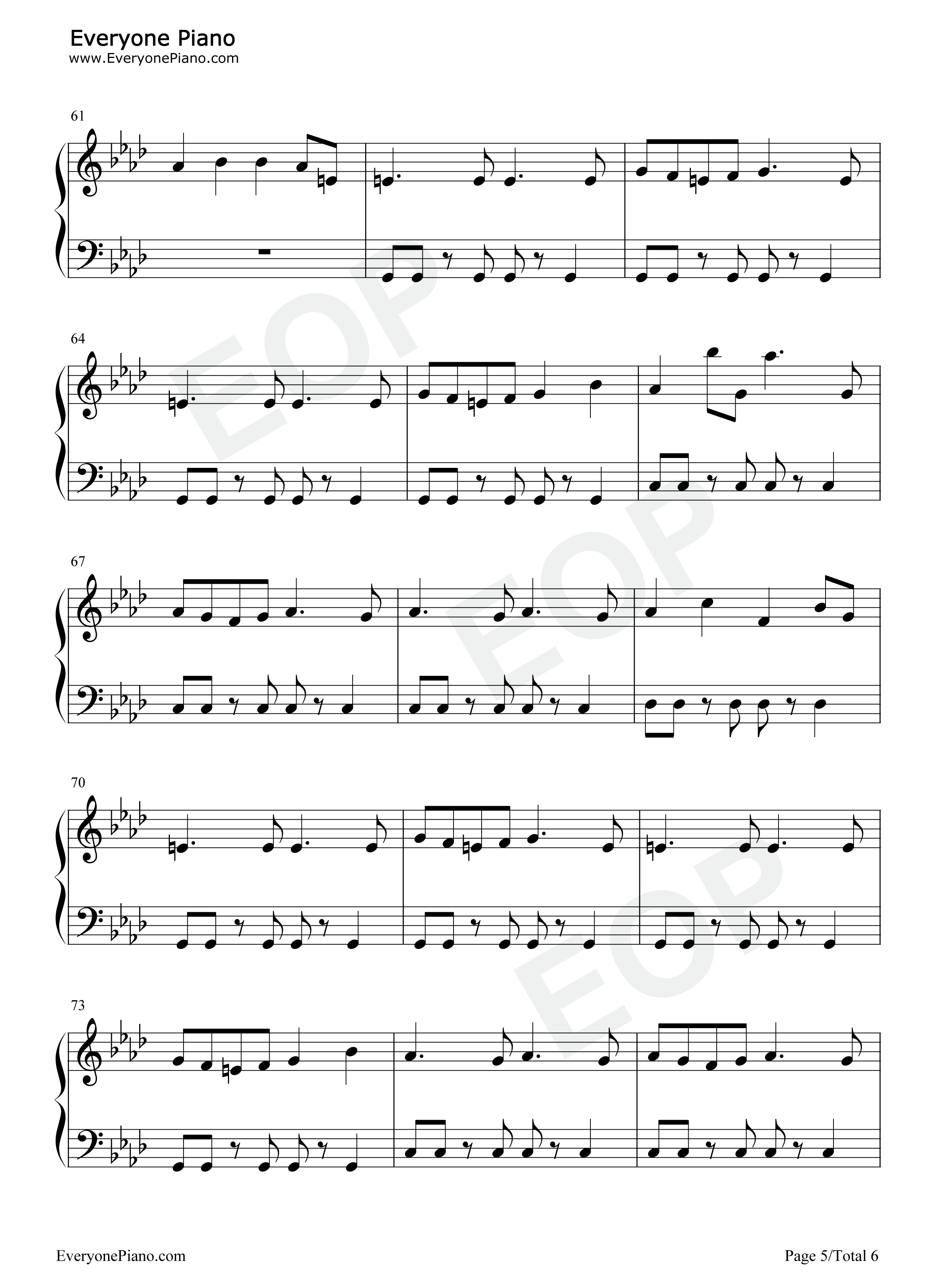 Padam_Padam钢琴谱_Kylie_Minogue