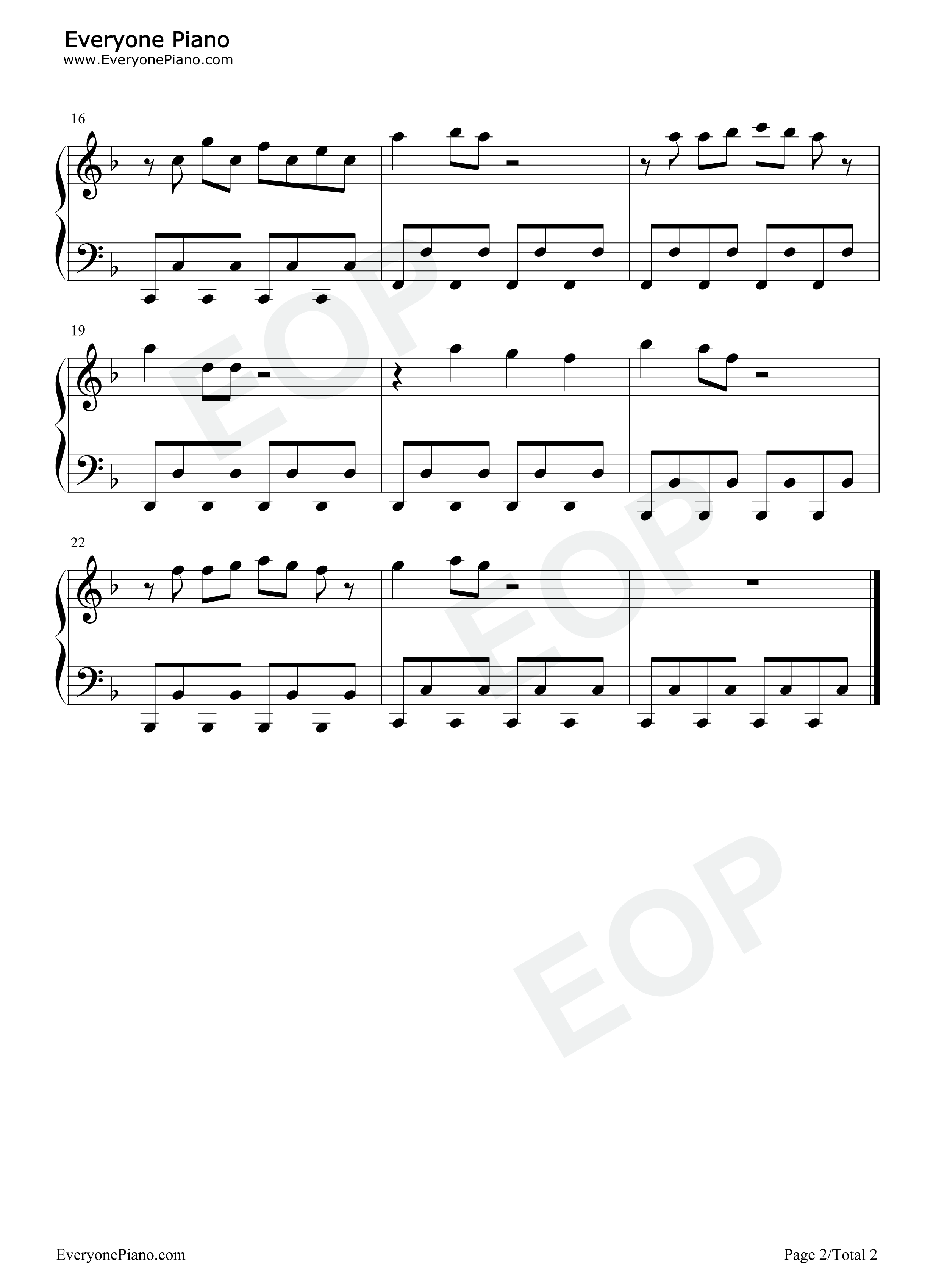 Enola_Gay钢琴谱_Orchestral_Manoeuvres_in_the_Dark_OMD