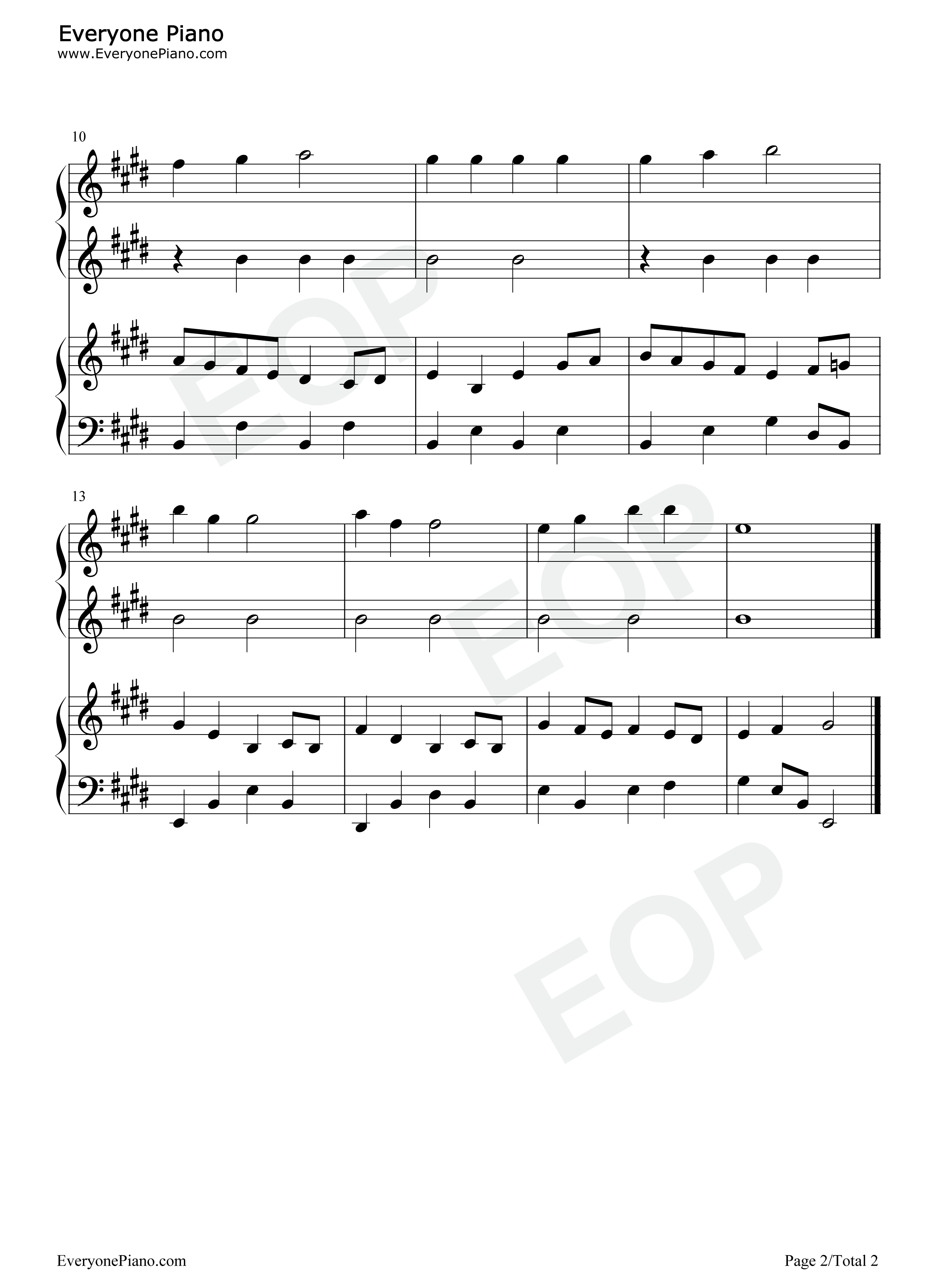 划船歌钢琴谱_Franz_Wiedemann