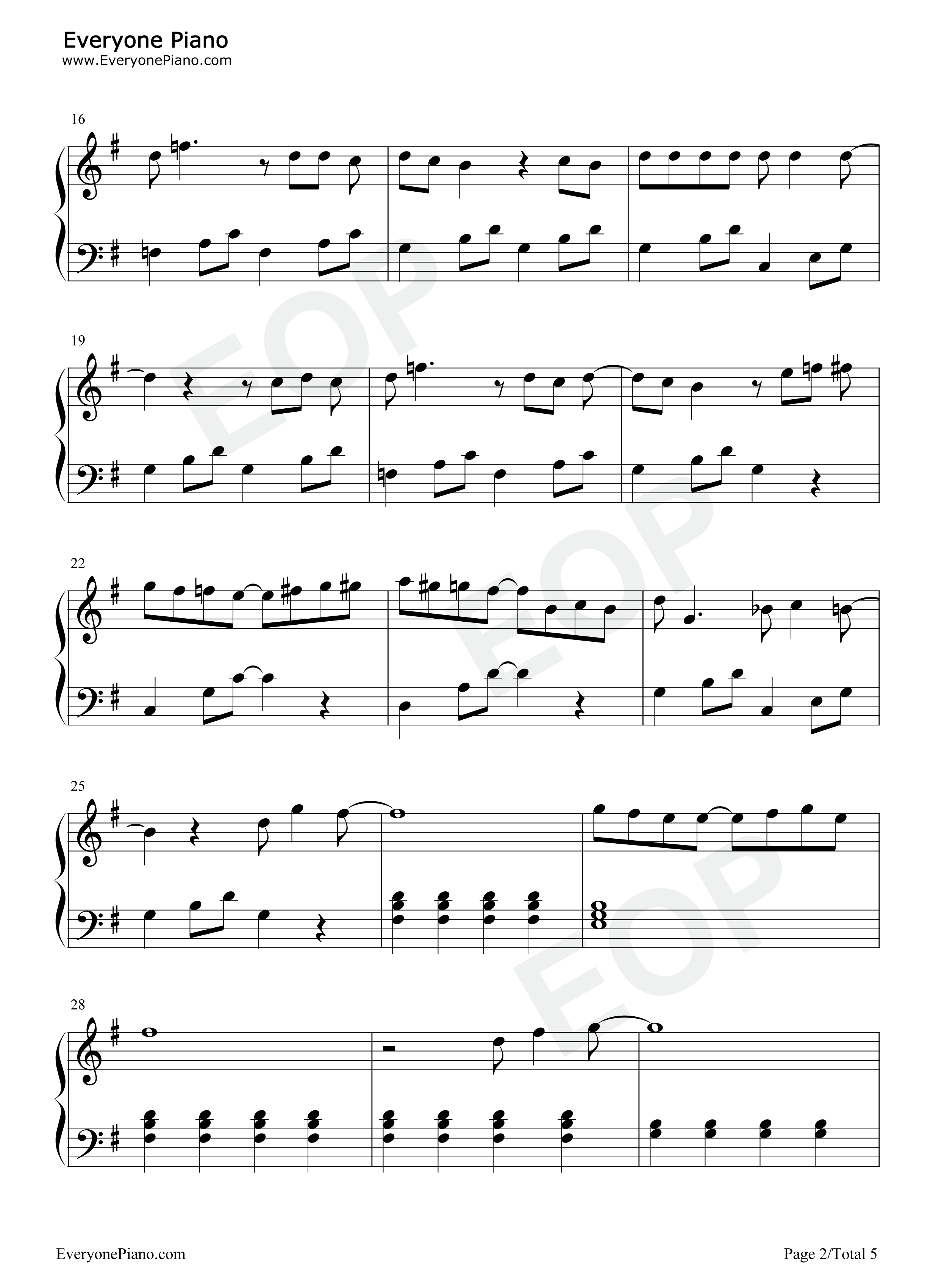 A_Hard_Days_Night钢琴谱_The_Beatles