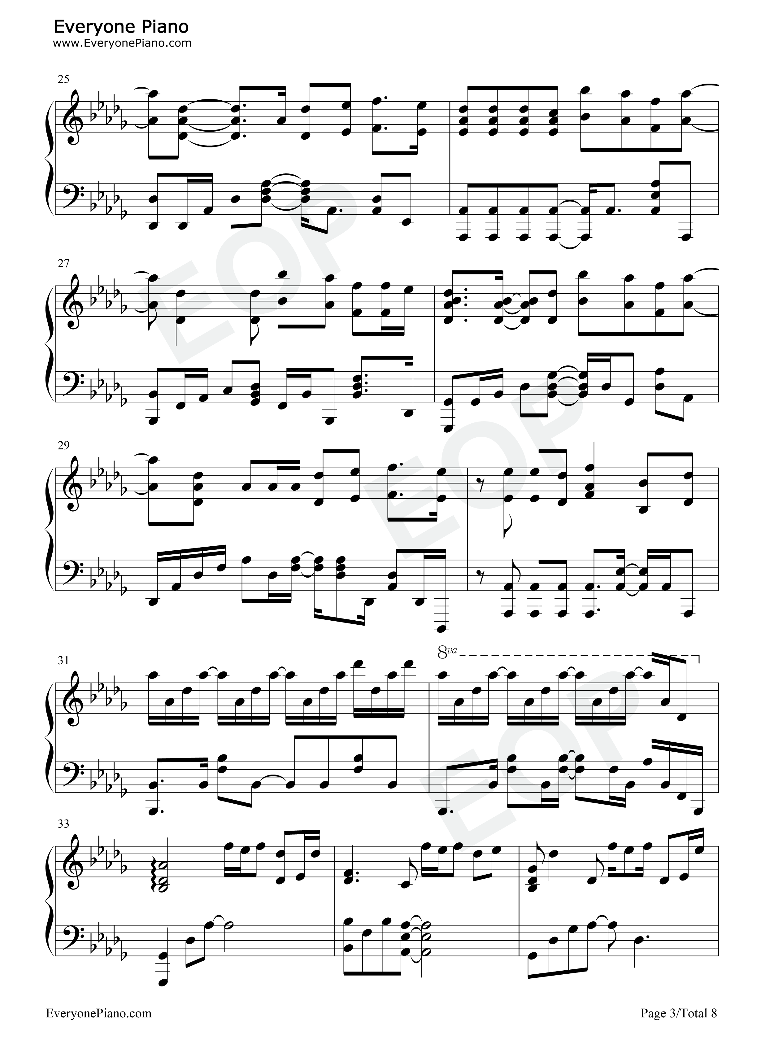 Monsters钢琴谱_周深_Katie_Sky