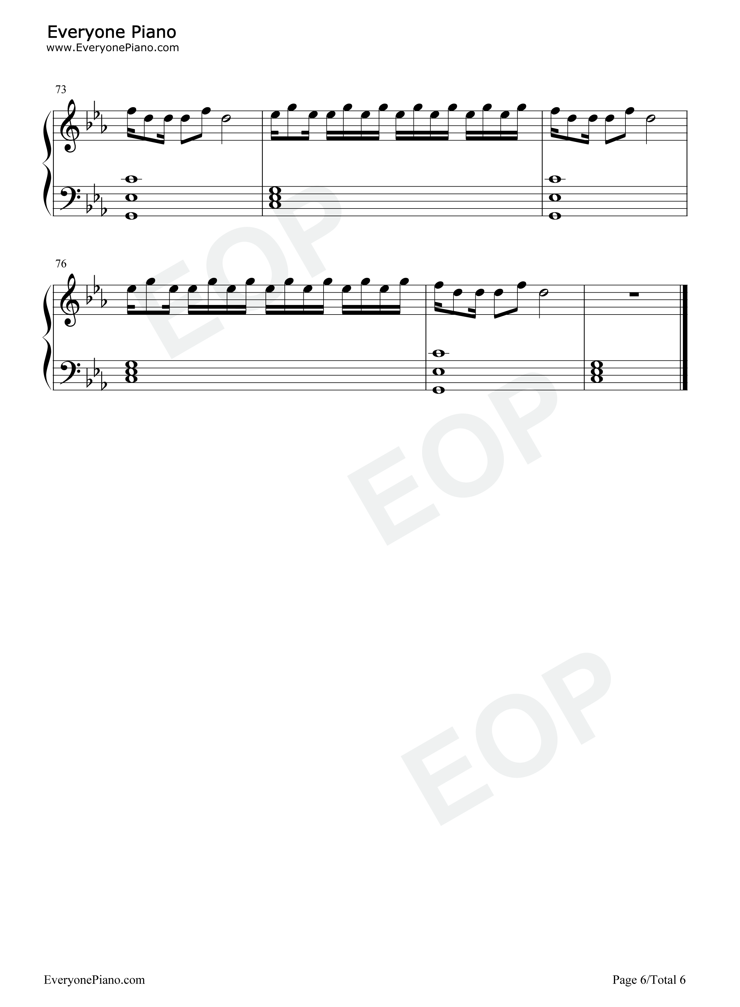 Arranca钢琴谱_Becky_G_Omega