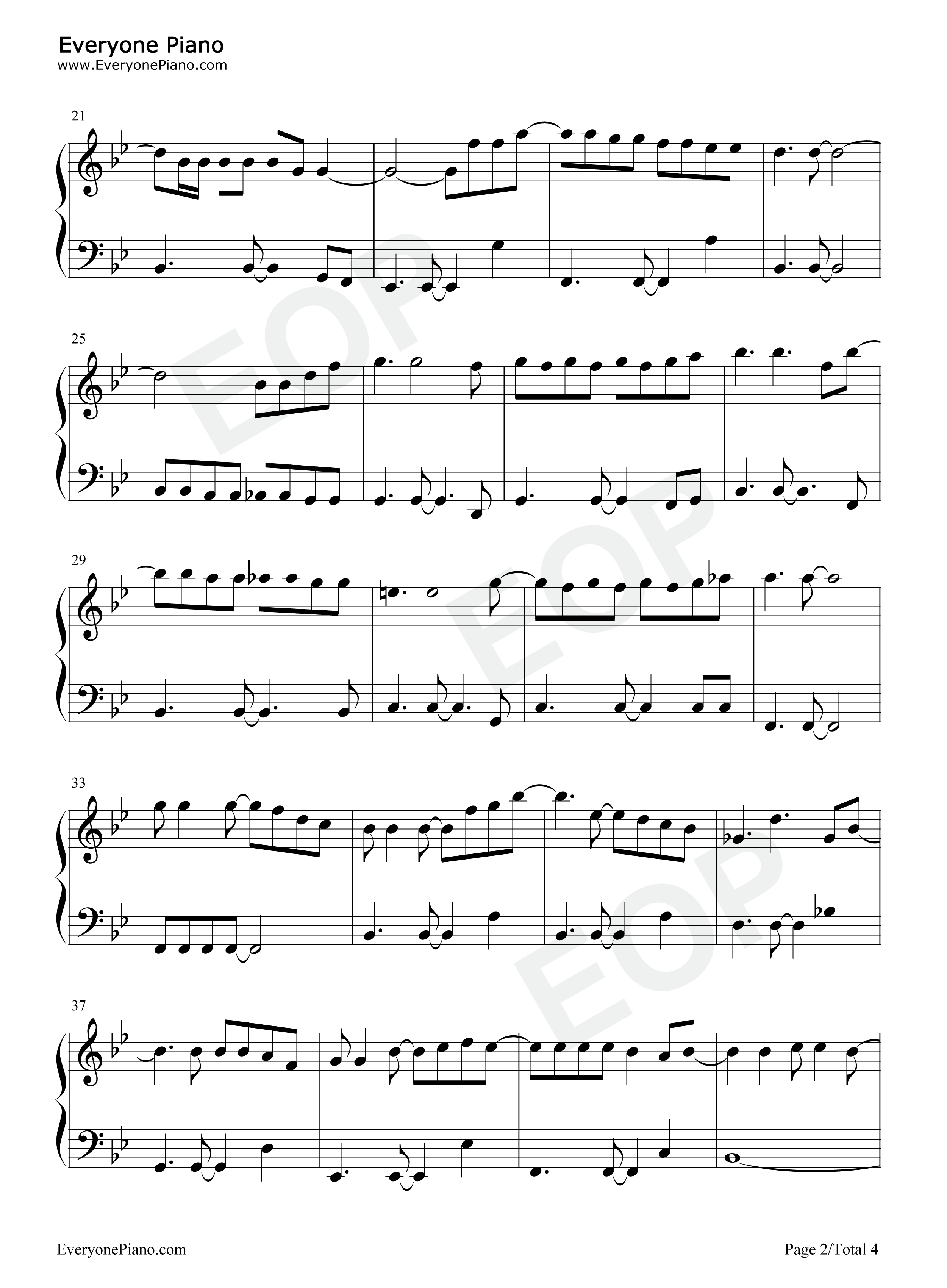 Made_You_Look钢琴谱_Meghan_Trainor