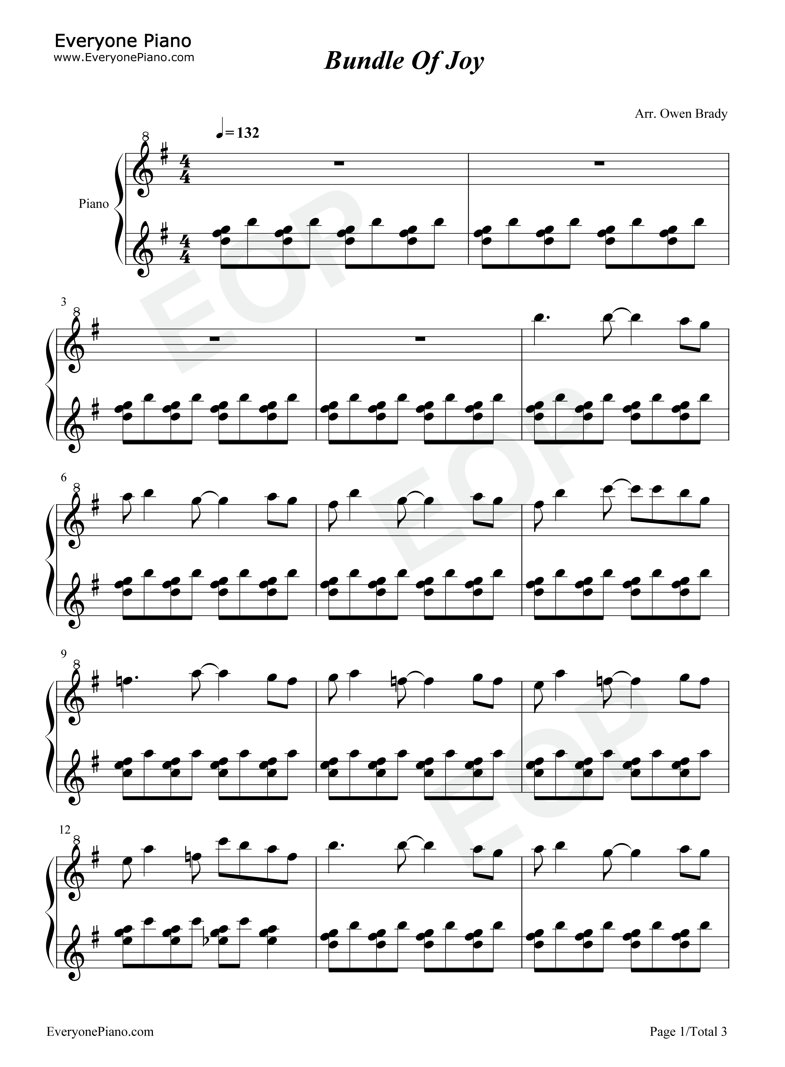 Bundle_of_Joy钢琴谱_Michael_Giacchino