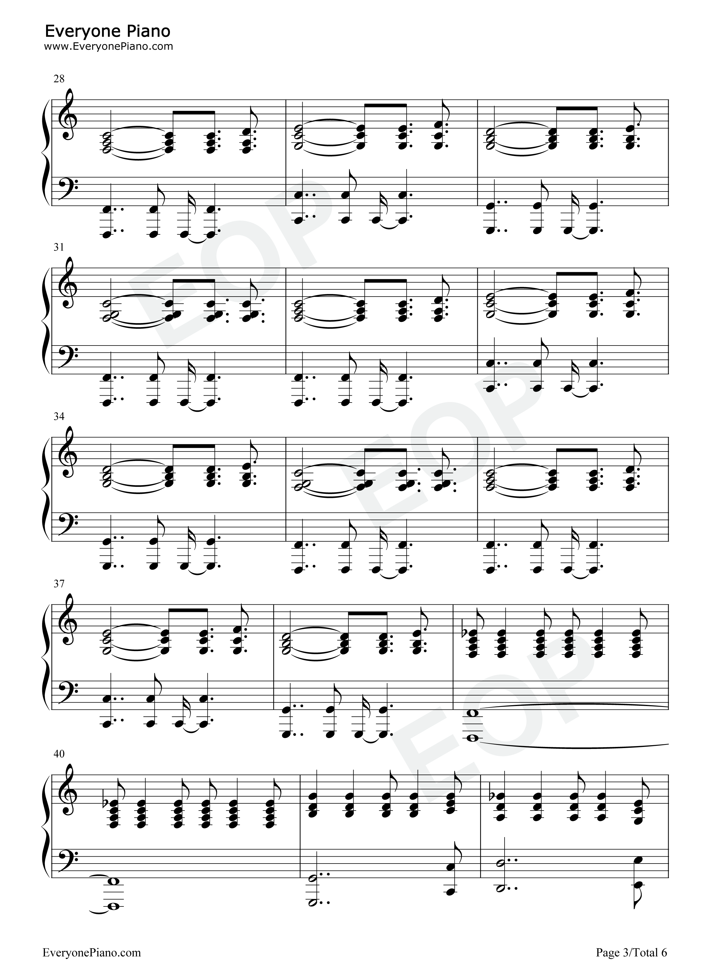 Drops_of_Jupiter_Tell_Me钢琴谱_Train